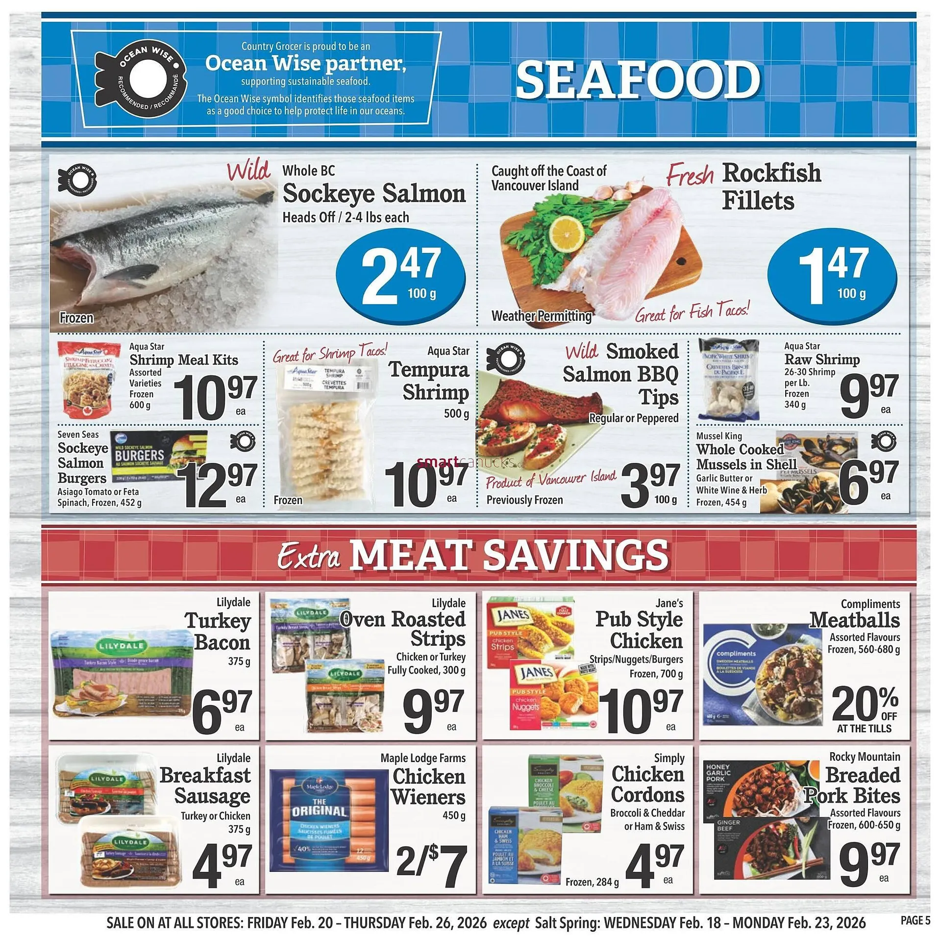 Country Grocer flyer from February 20 to February 26 2026 - flyer page 5