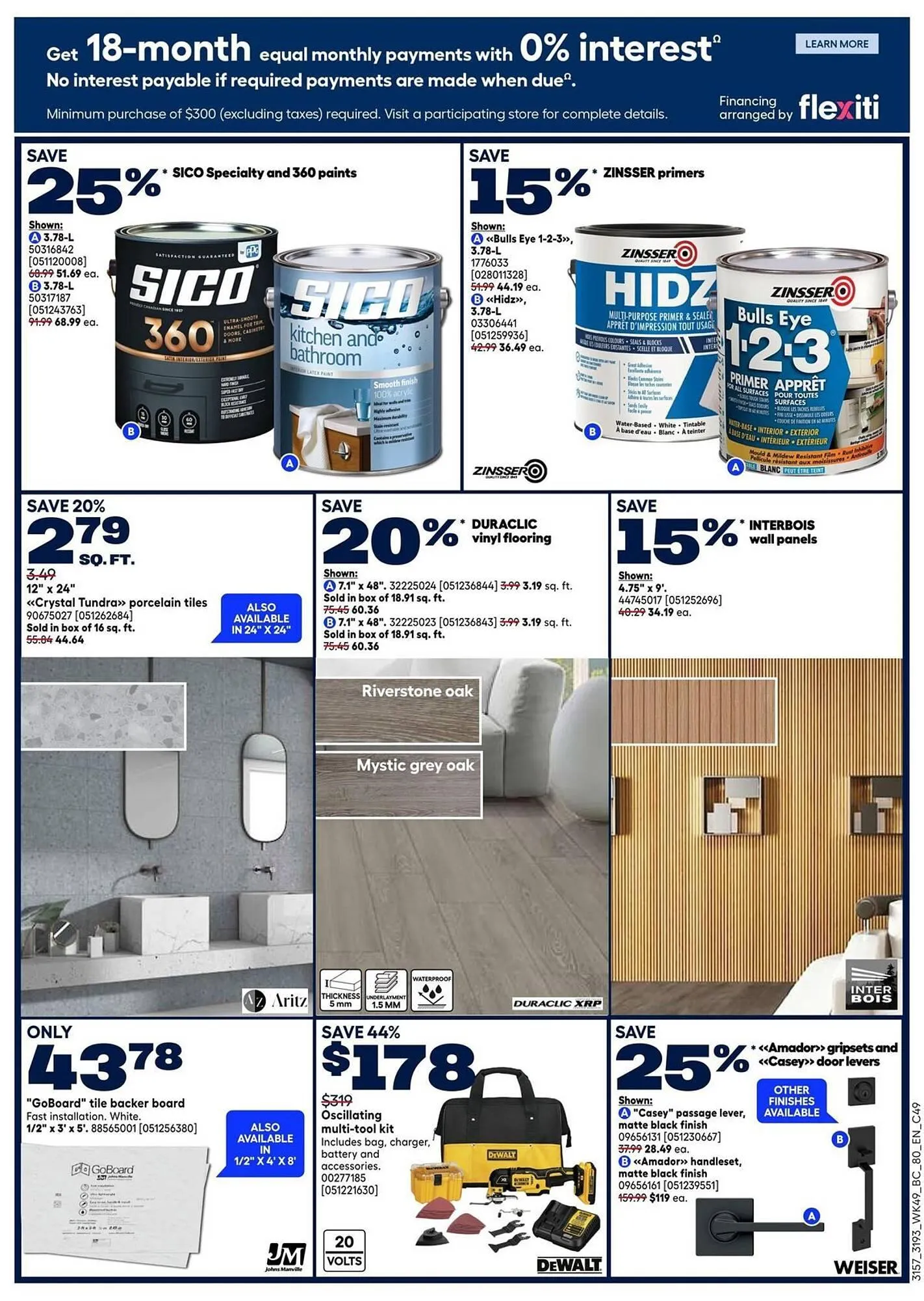 RONA flyer from January 1 to January 14 2026 - flyer page 2