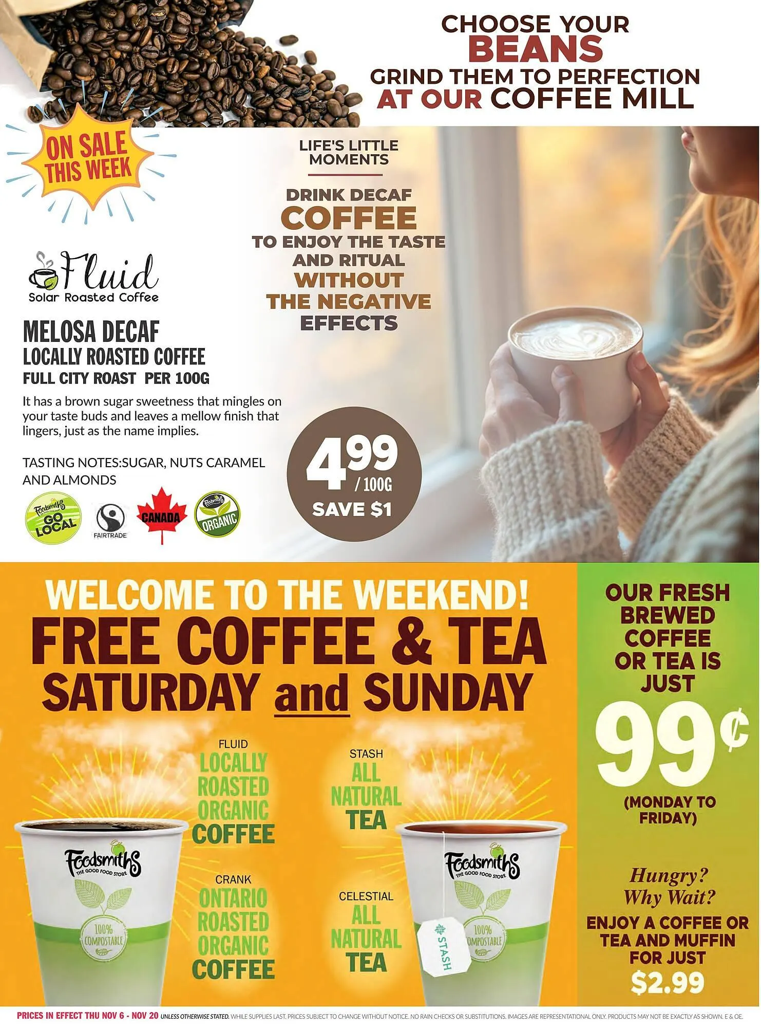 Foodsmiths flyer from November 6 to November 20 2025 - flyer page 9