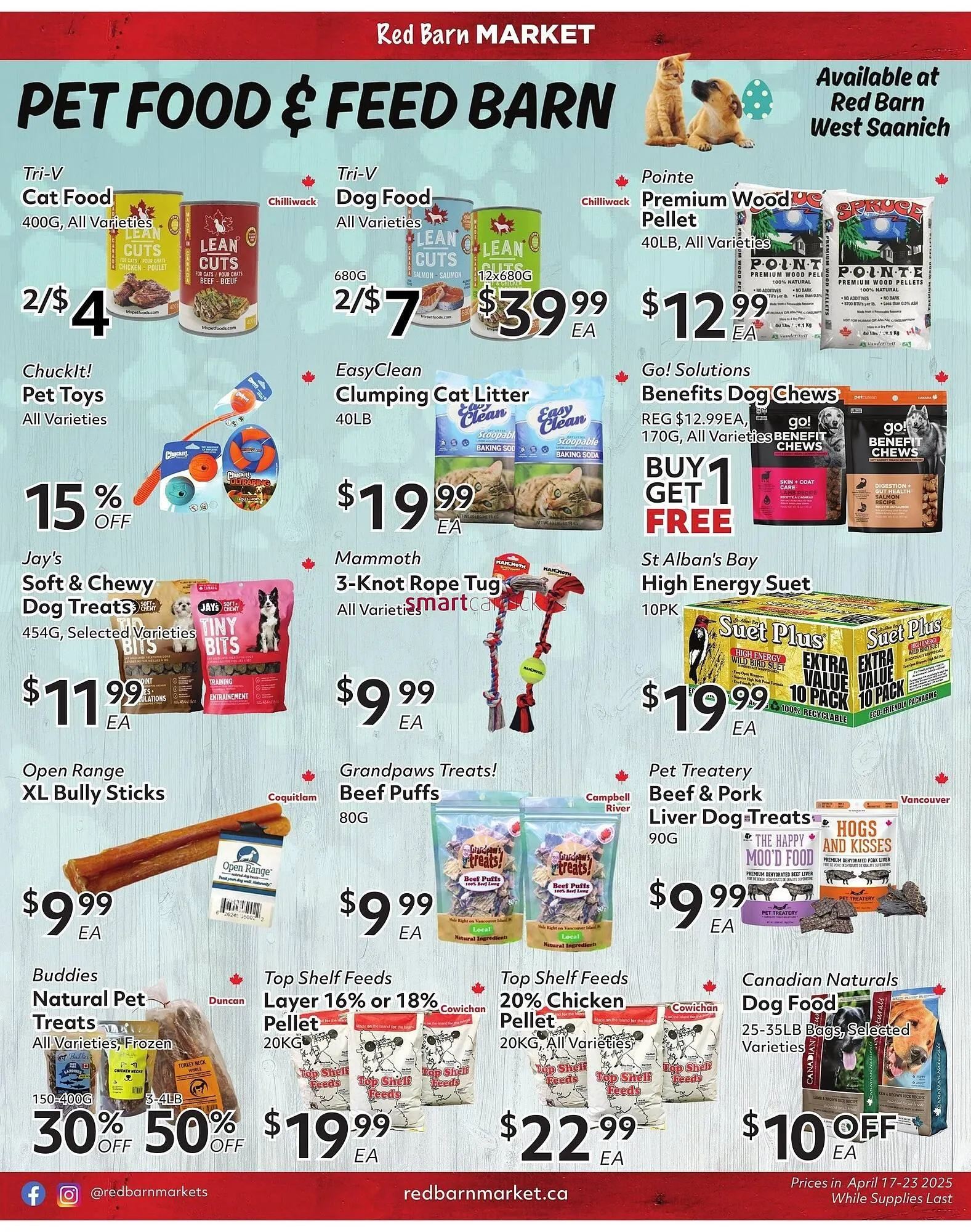 Red Barn Market flyer from April 17 to April 30 2025 - flyer page 9