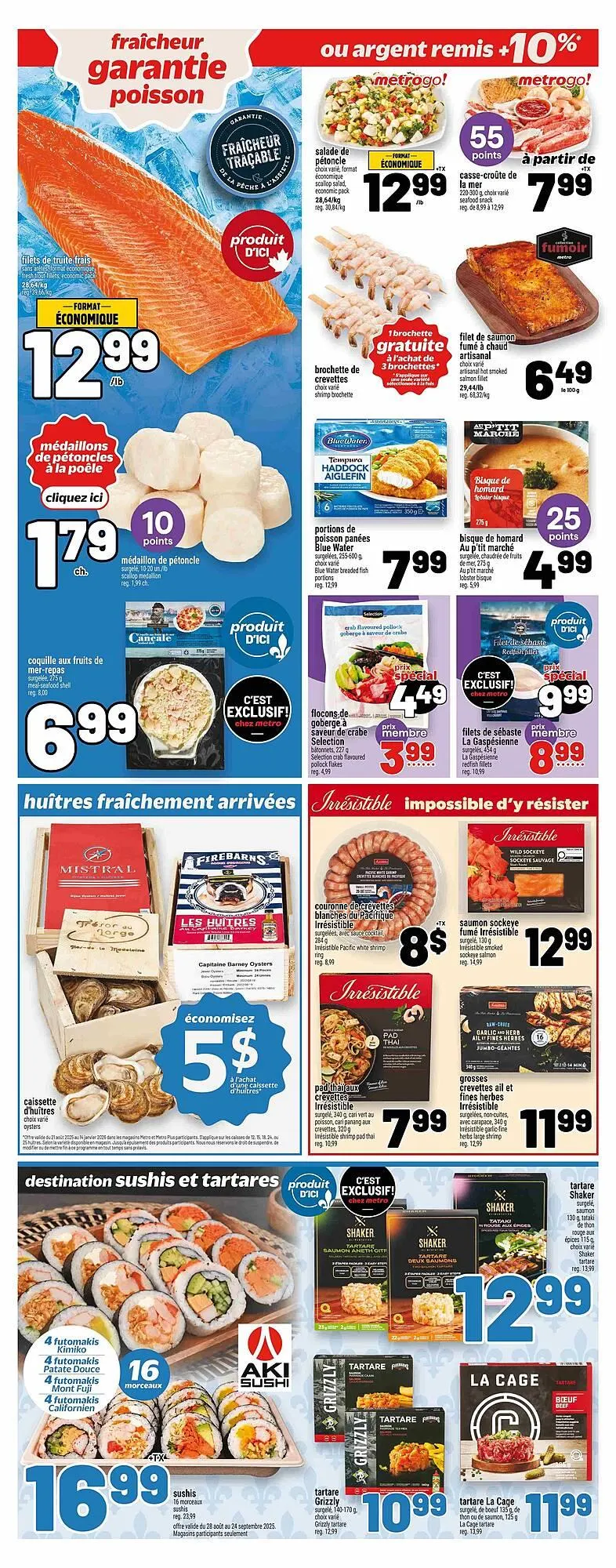 Metro flyer from September 3 to September 10 2025 - flyer page 12