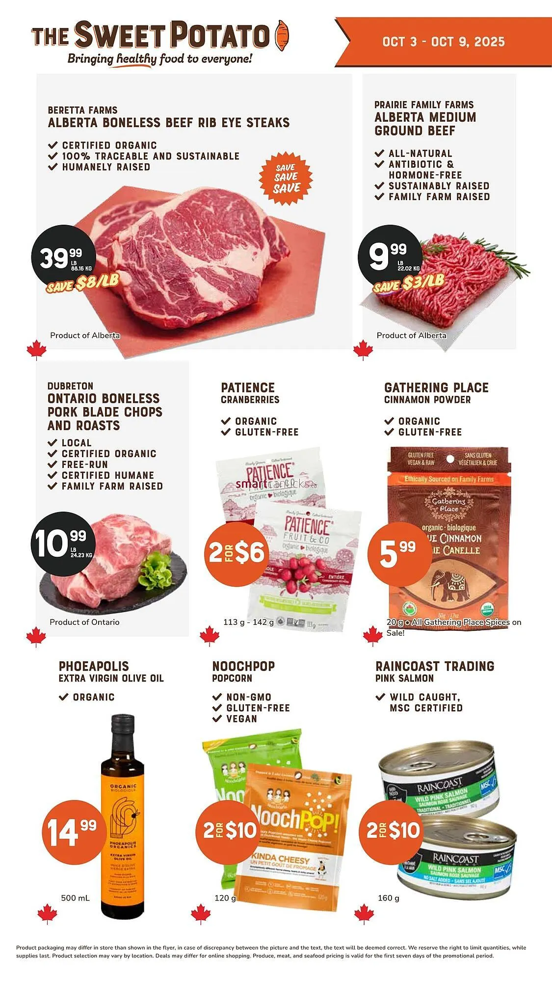 The Sweet Potato flyer from October 3 to October 16 2025 - flyer page 5