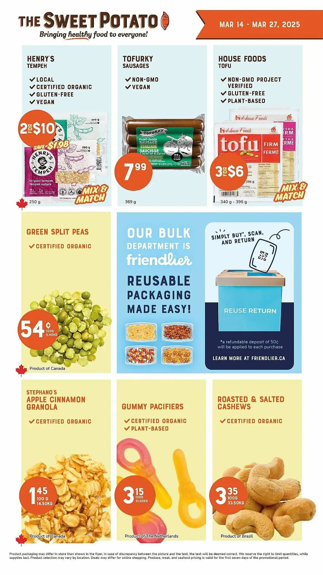 The Sweet Potato flyer from March 14 to March 21 2025 - flyer page 6