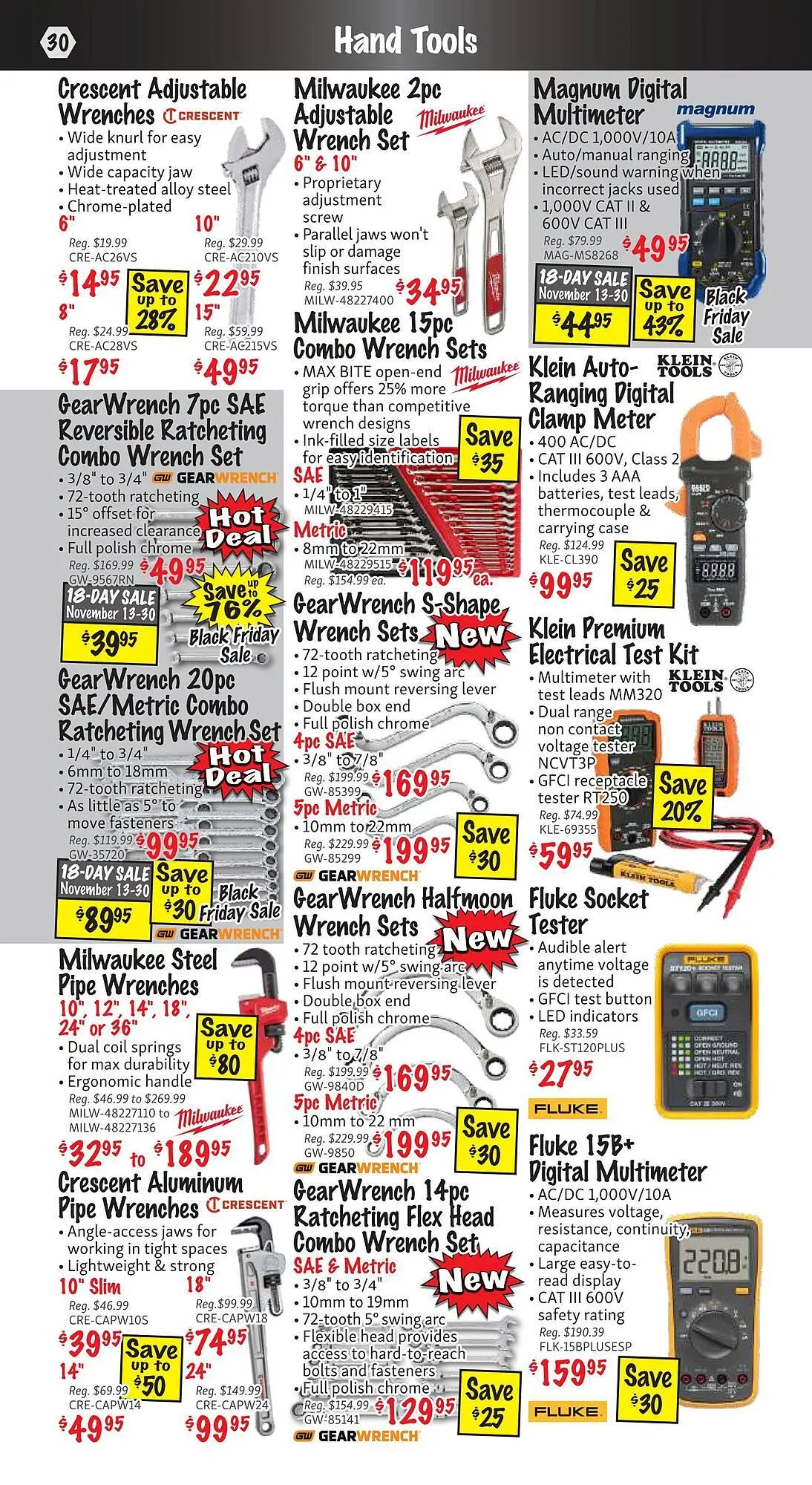 KMS Tools flyer from November 1 to November 30 2025 - flyer page 30