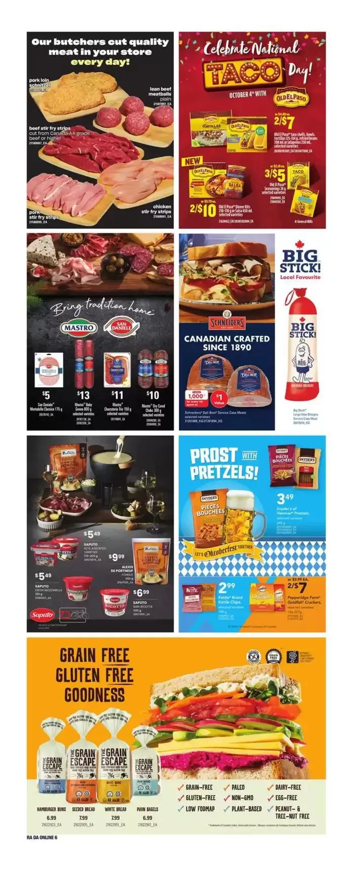 Current special promotions from October 3 to October 9 2024 - flyer page 18