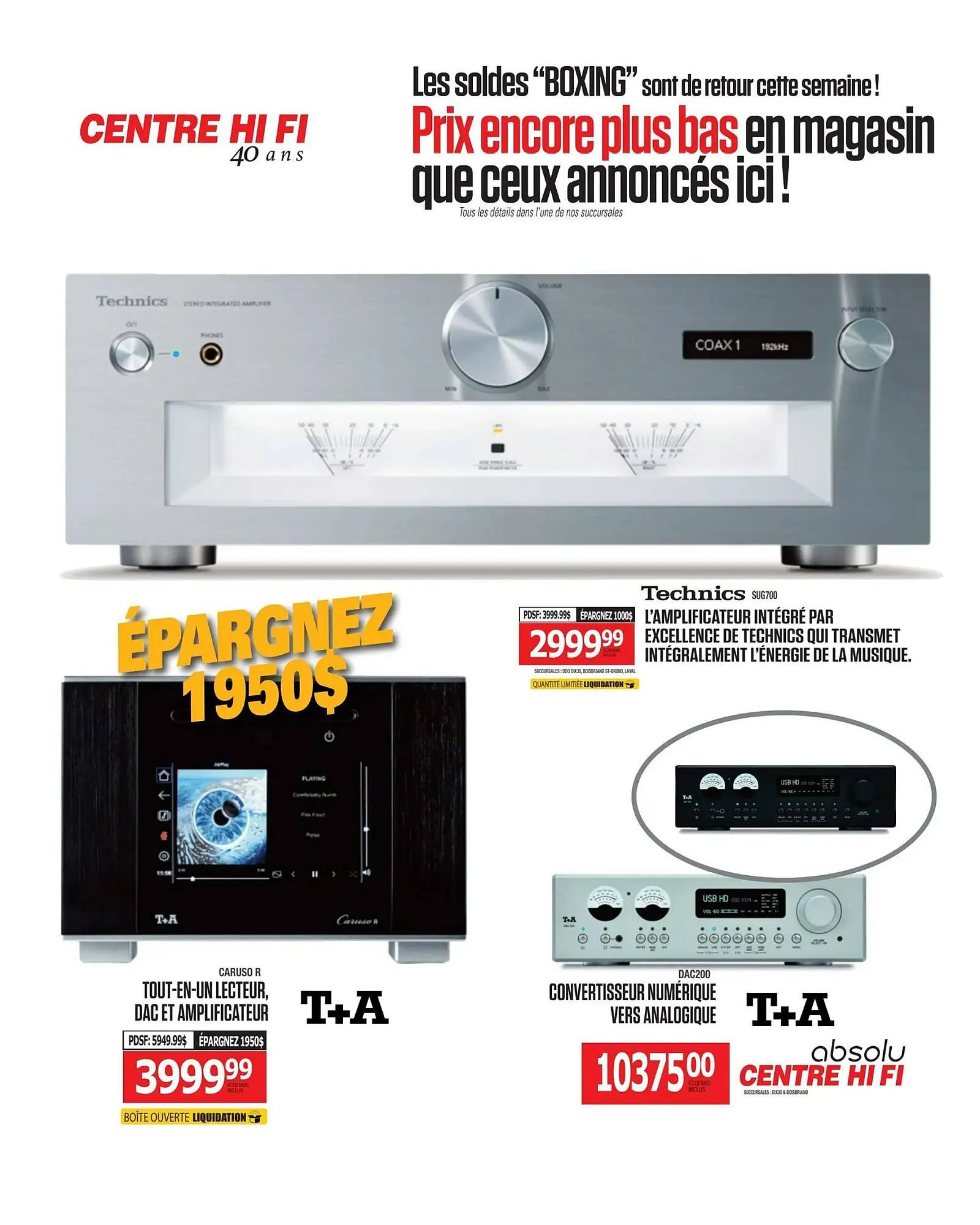 Centre Hi-Fi flyer from August 15 to August 21 2025 - flyer page 39