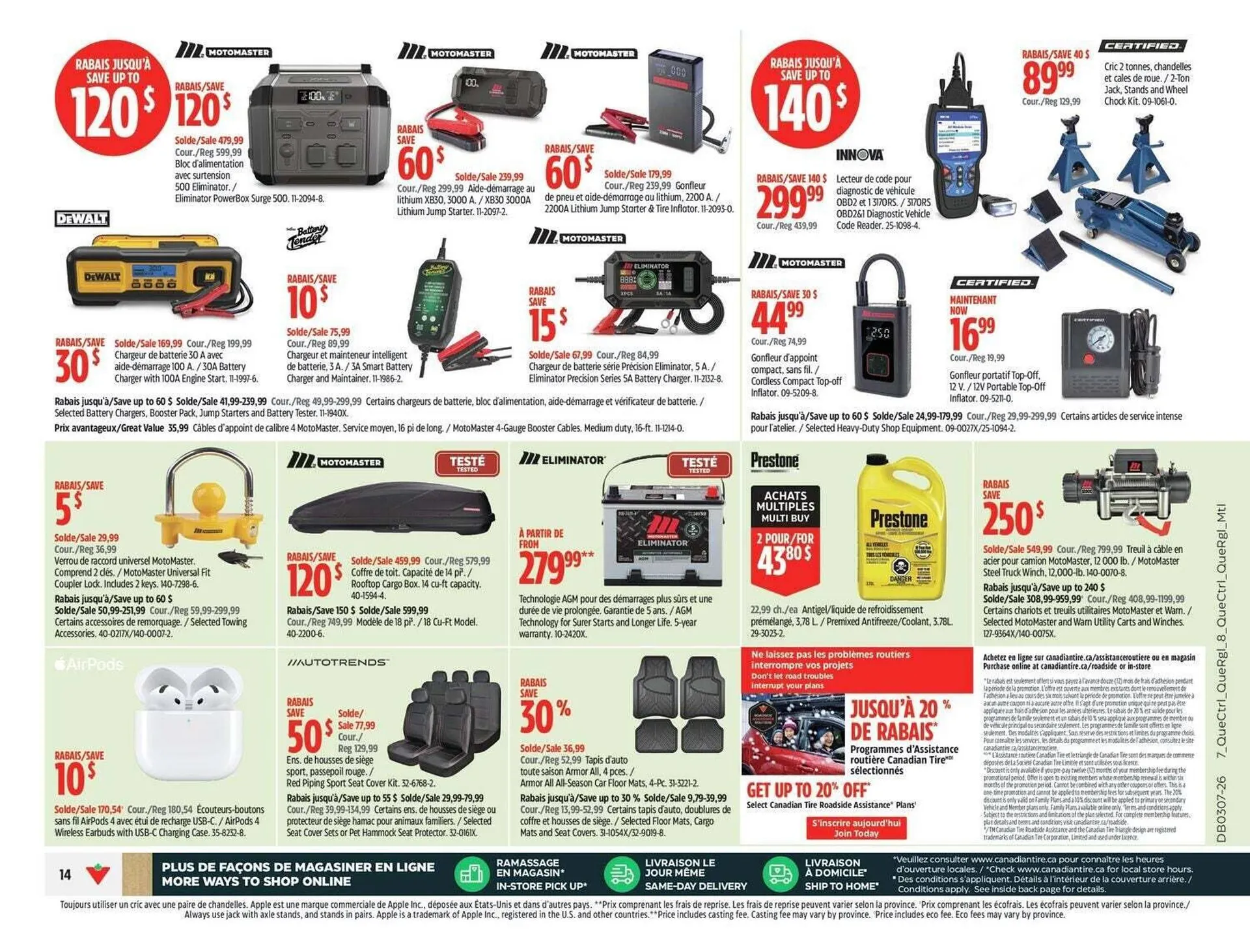 Canadian Tire flyer from February 10 to February 18 2026 - flyer page 20