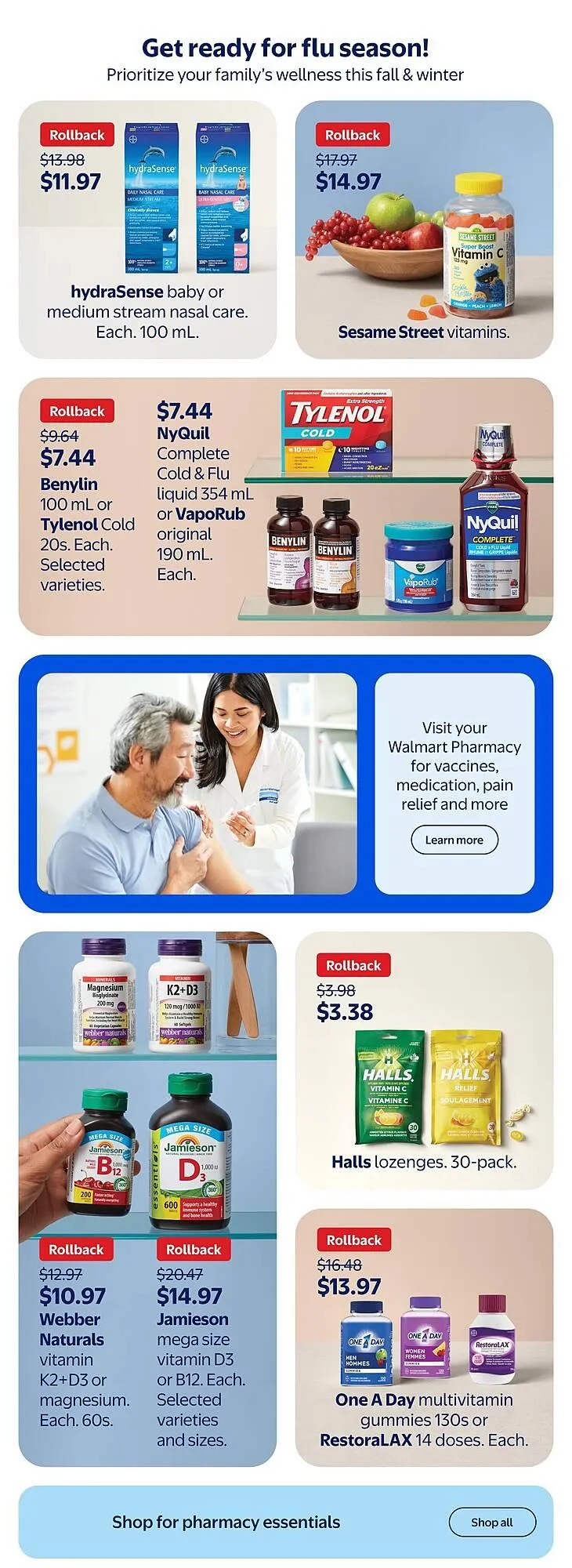 Walmart flyer from September 26 to October 17 2025 - flyer page 15
