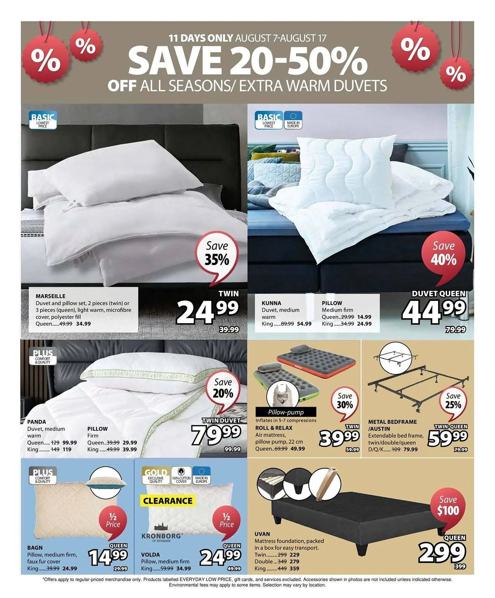 JYSK flyer from August 7 to August 21 2025 - flyer page 18