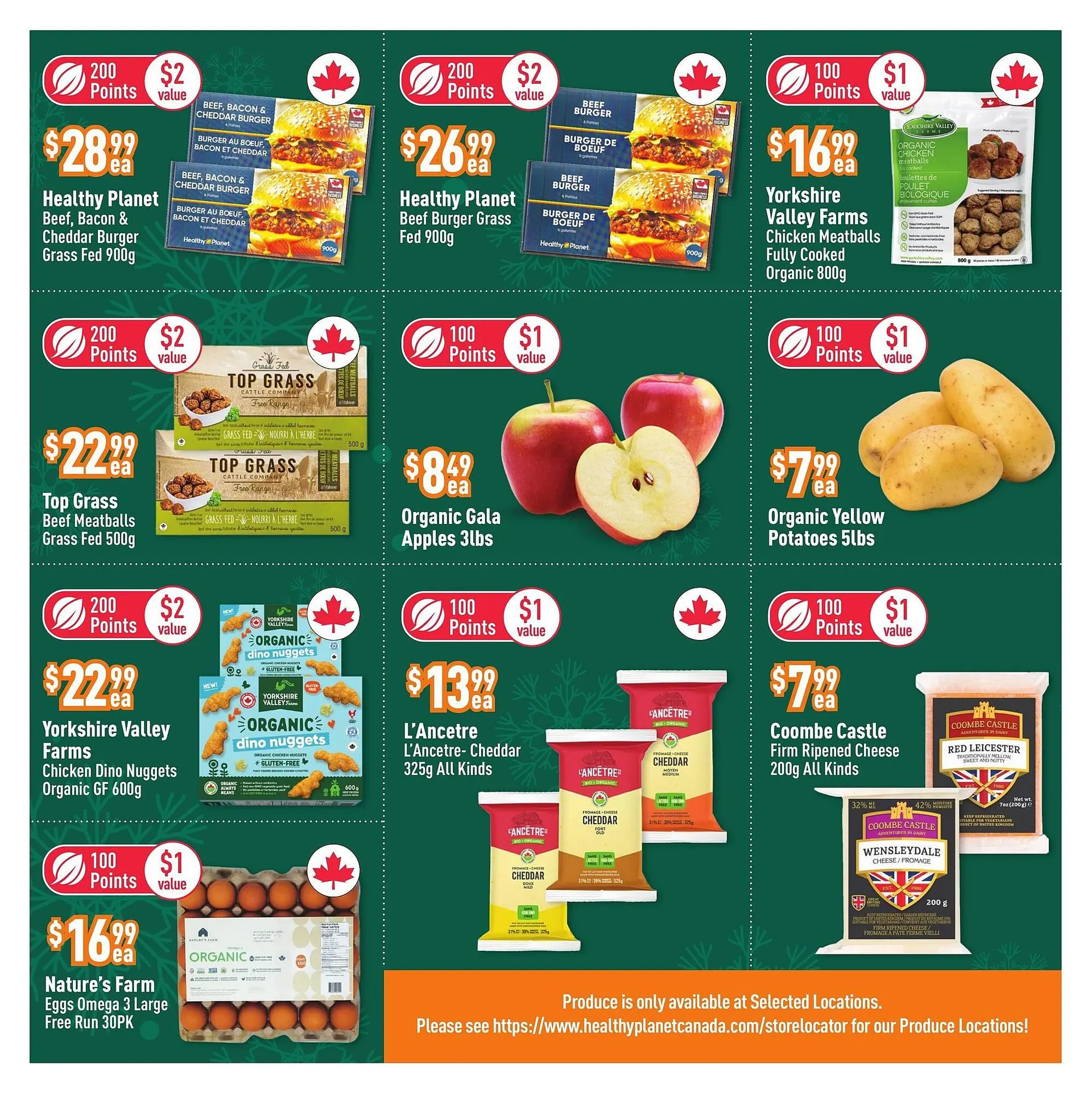 Healthy Planet flyer from December 22 to January 7 2026 - flyer page 2