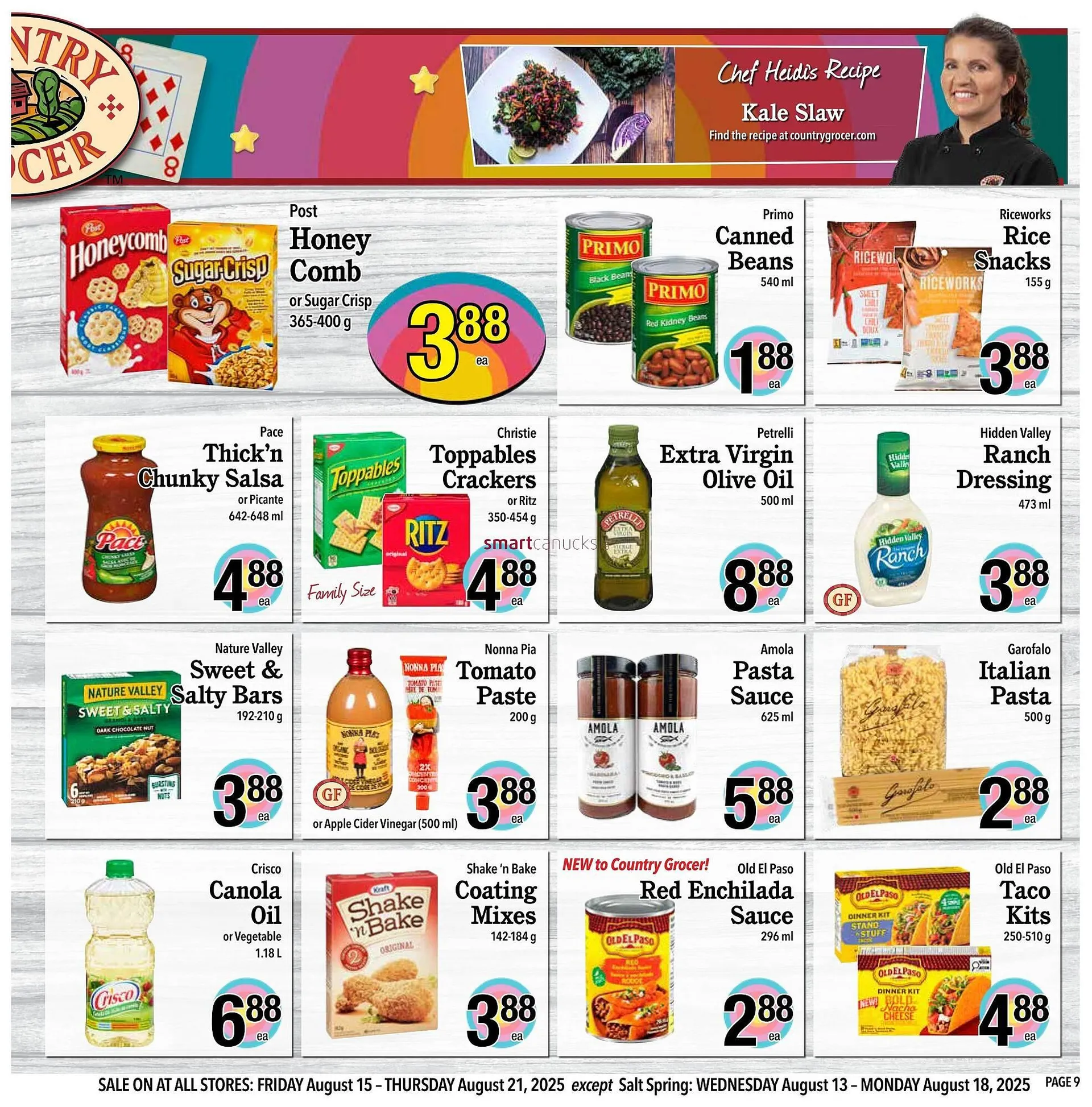 Country Grocer flyer from August 14 to August 20 2025 - flyer page 9