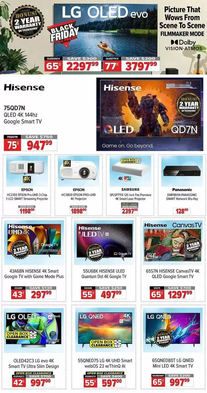 2001 Audio Video weekly flyer from November 29 to December 6 2024 - flyer page 12