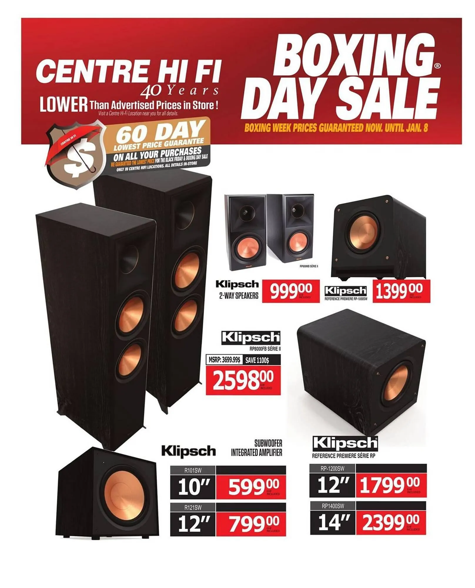 Centre Hi-Fi flyer from January 2 to January 8 2026 - flyer page 64
