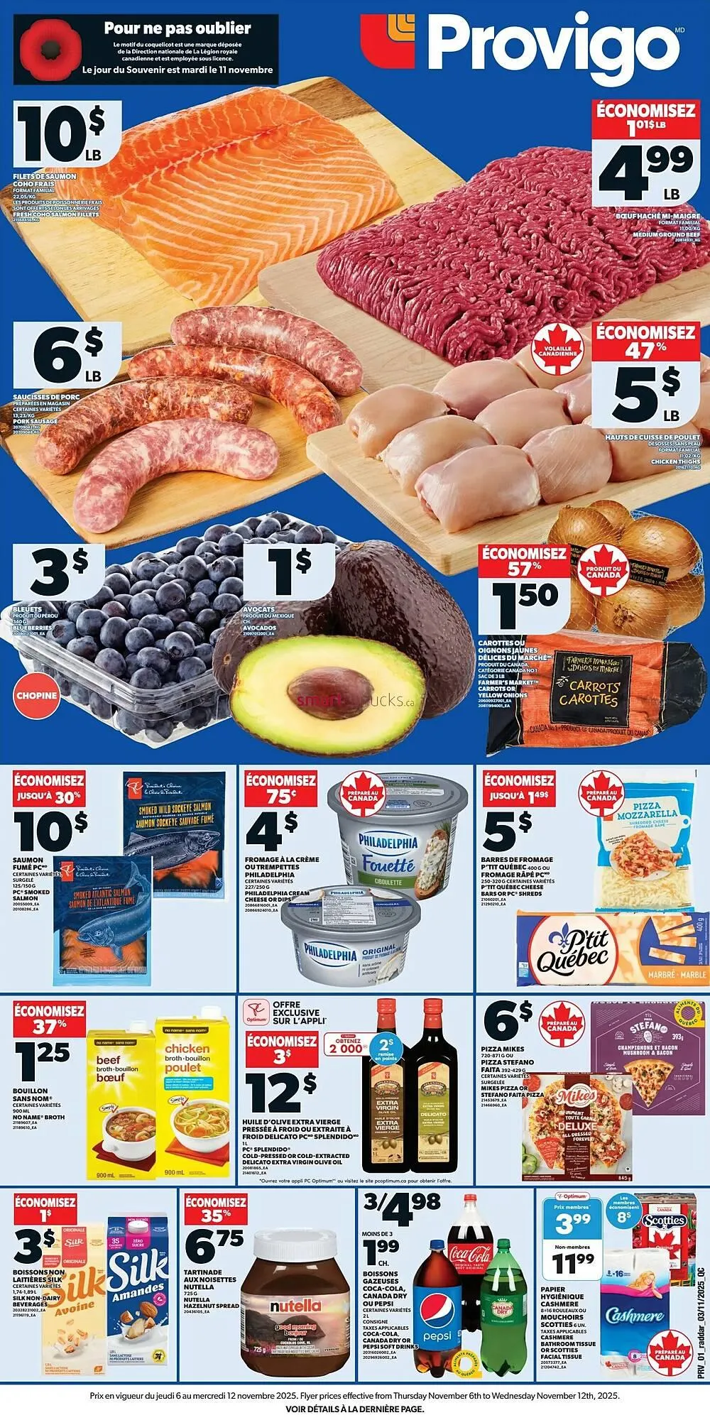 Provigo flyer from November 6 to November 12 2025 - flyer page 1