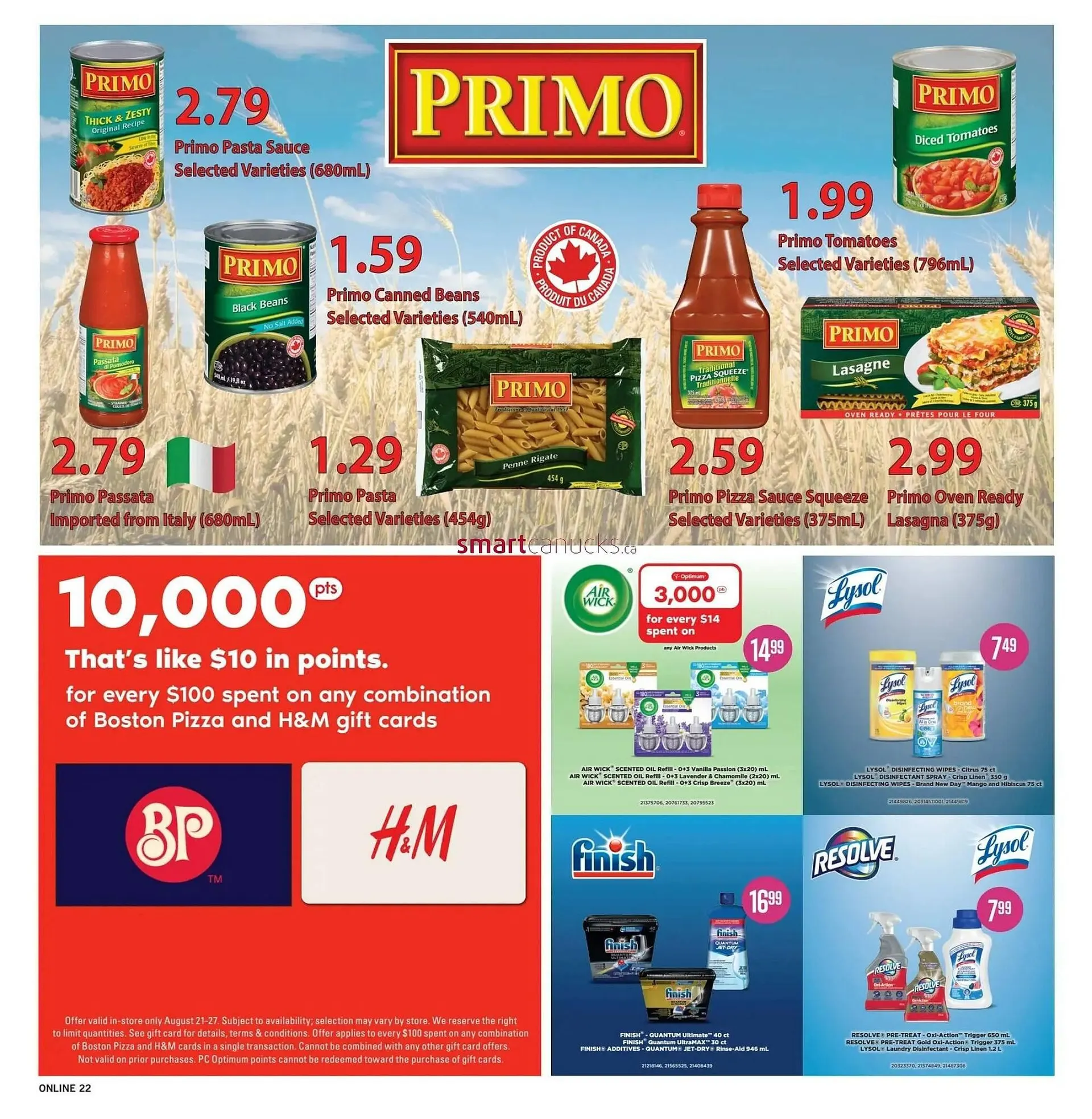 Fortinos flyer from August 21 to August 27 2025 - flyer page 22