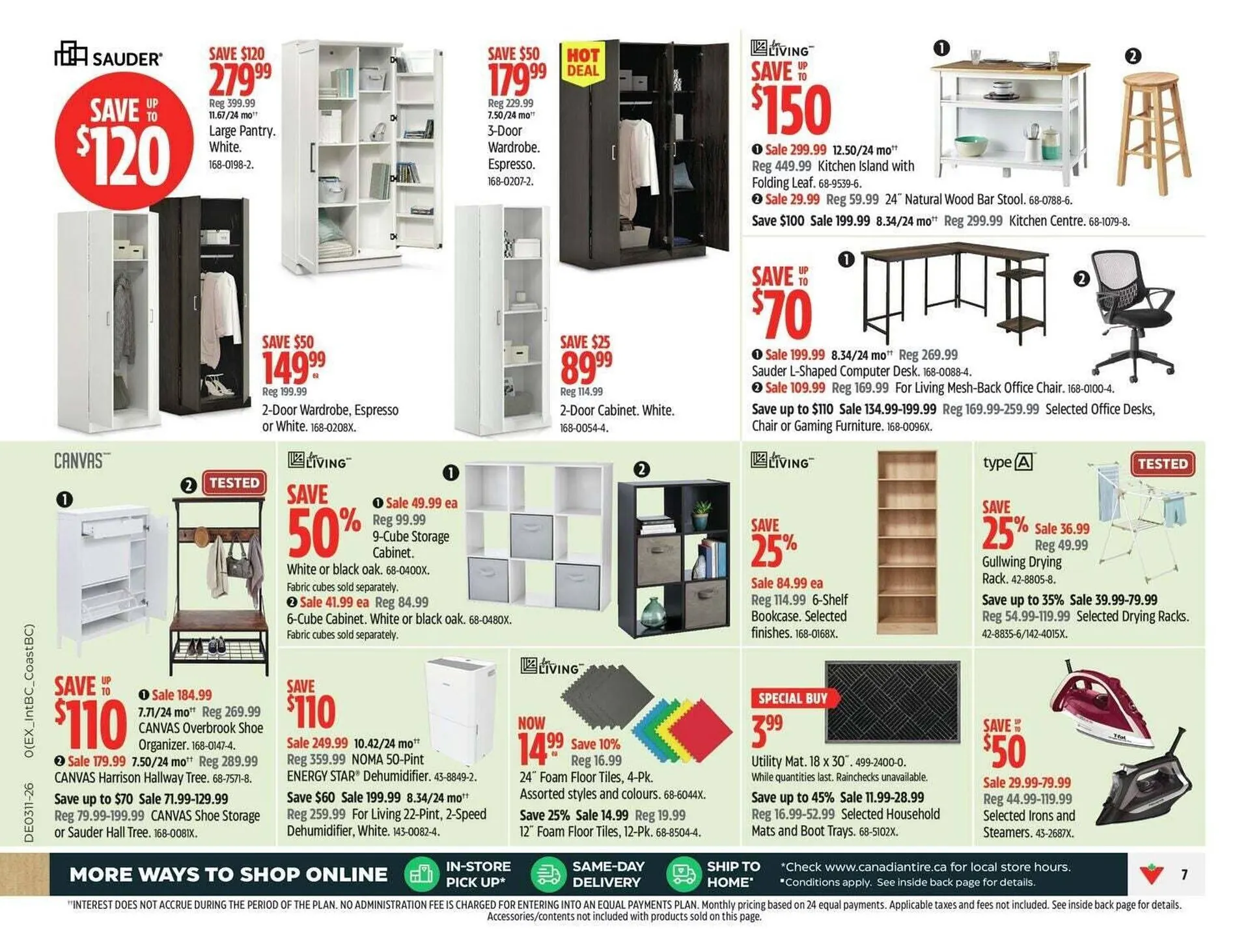 Canadian Tire flyer from March 12 to April 2 2026 - flyer page 9