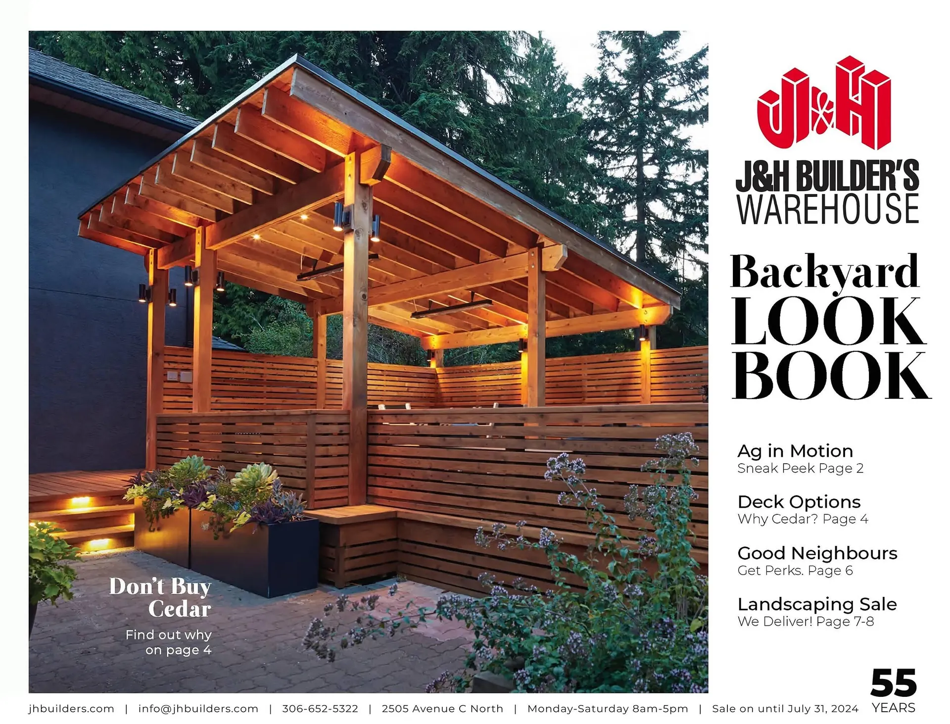 J&H Builders Warehouse flyer - 1