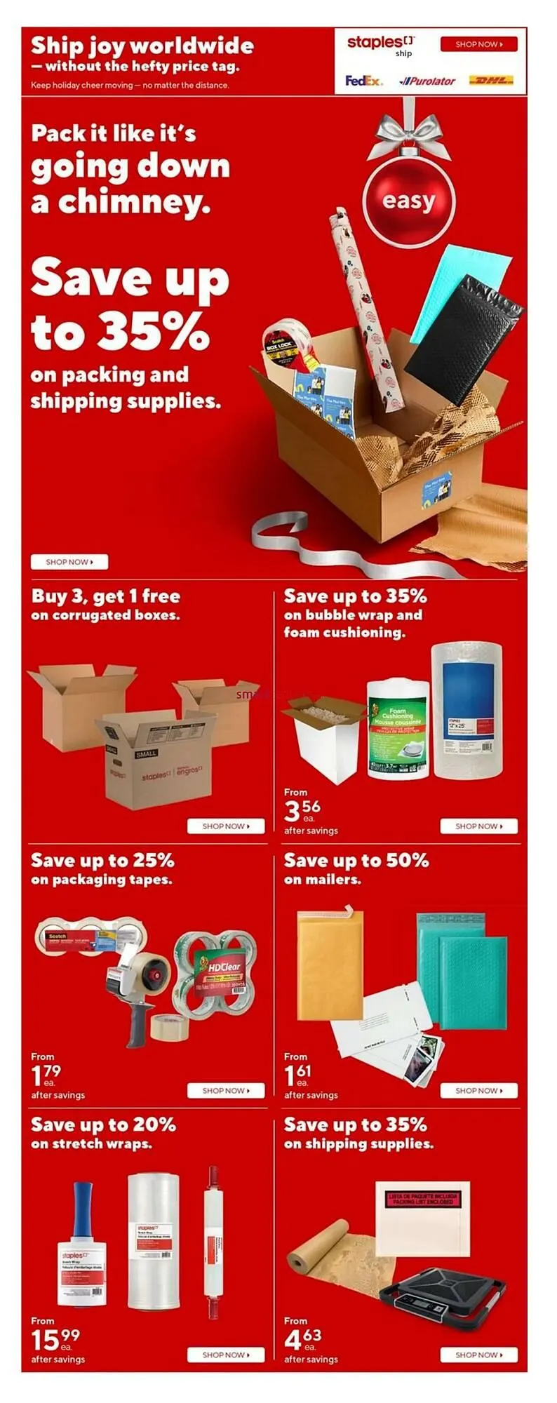 Staples flyer from November 7 to November 13 2025 - flyer page 3