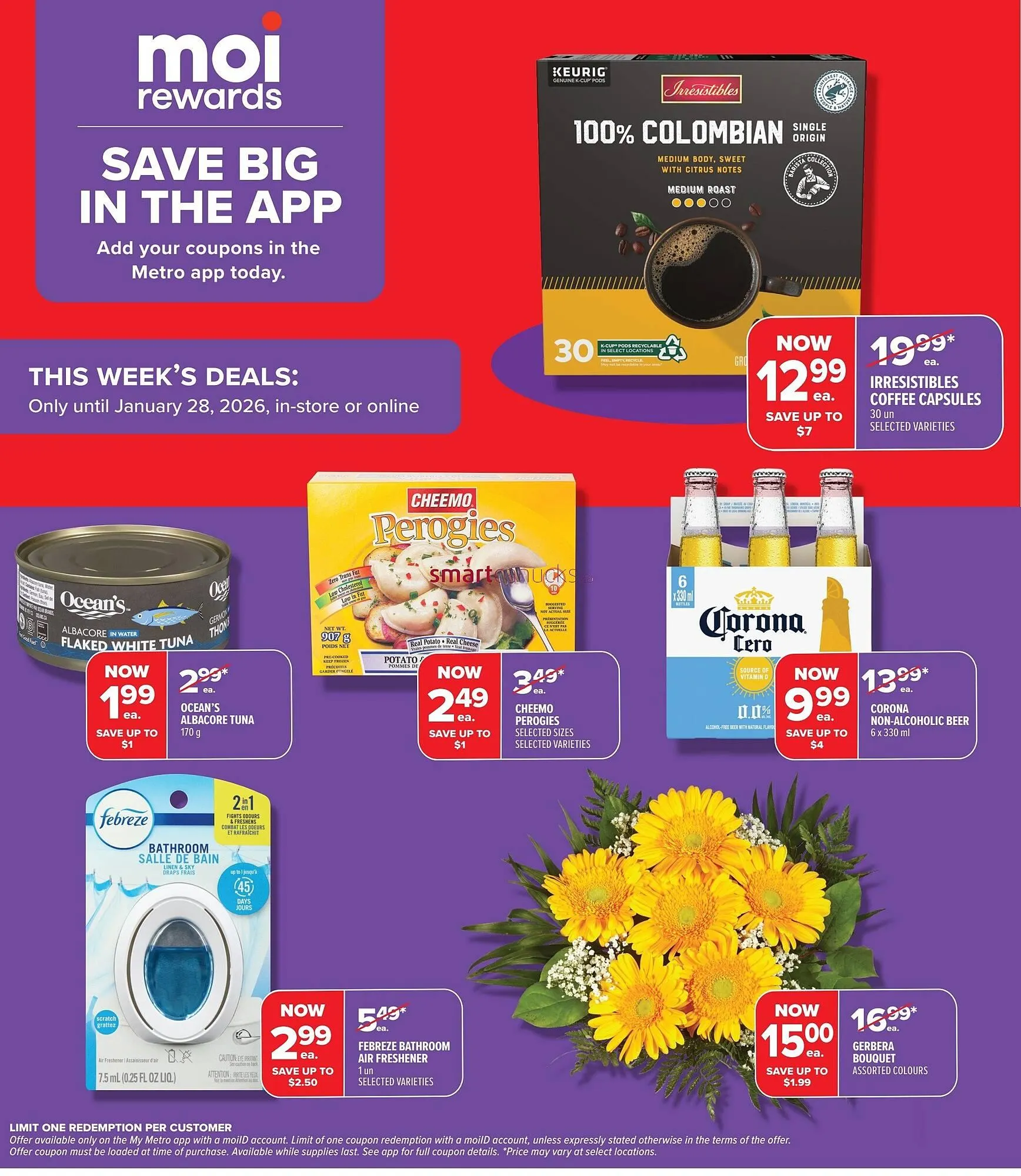 Metro flyer from January 22 to January 28 2026 - flyer page 5