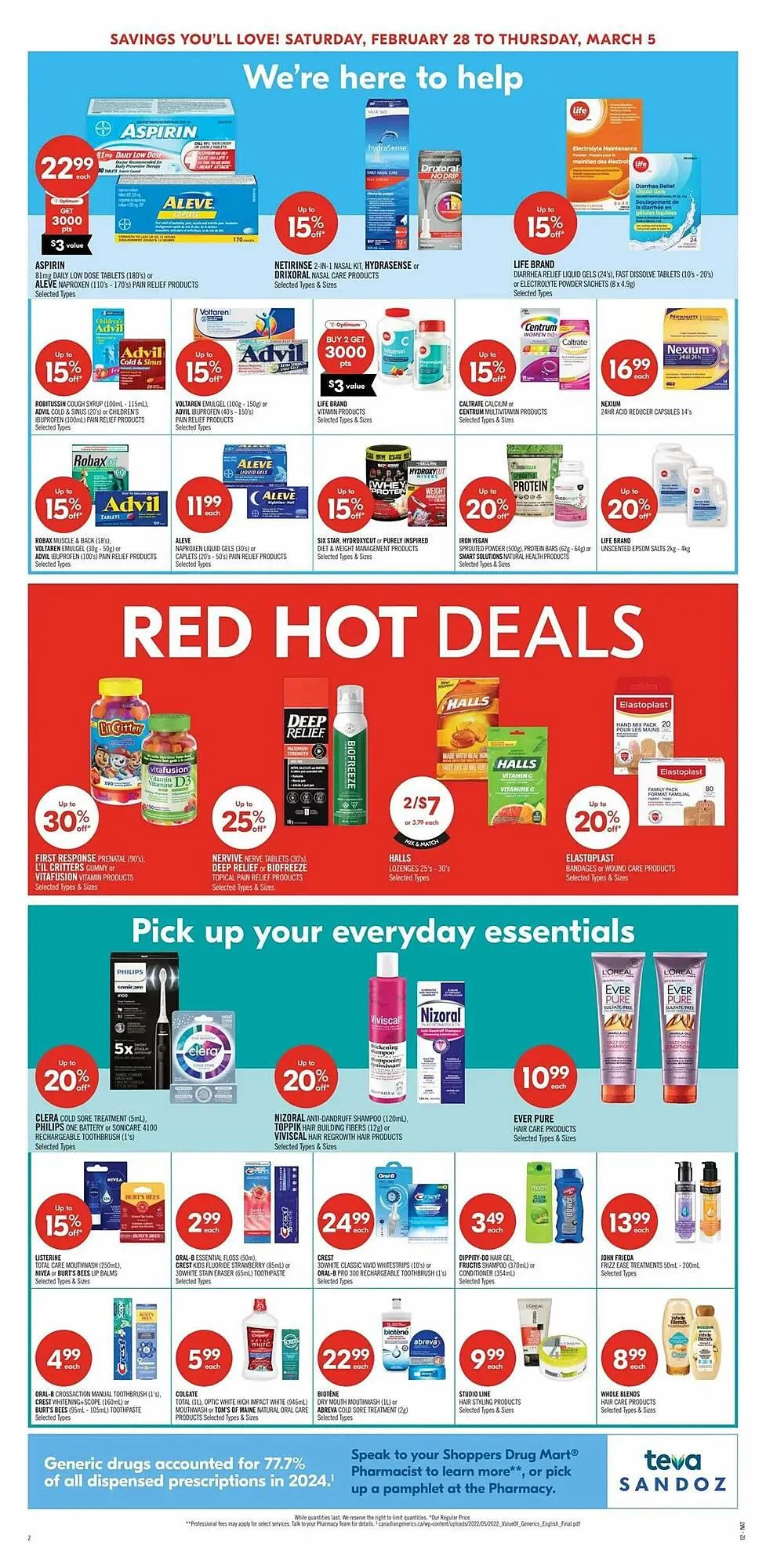 Shoppers Drug Mart flyer from February 26 to March 5 2026 - flyer page 6