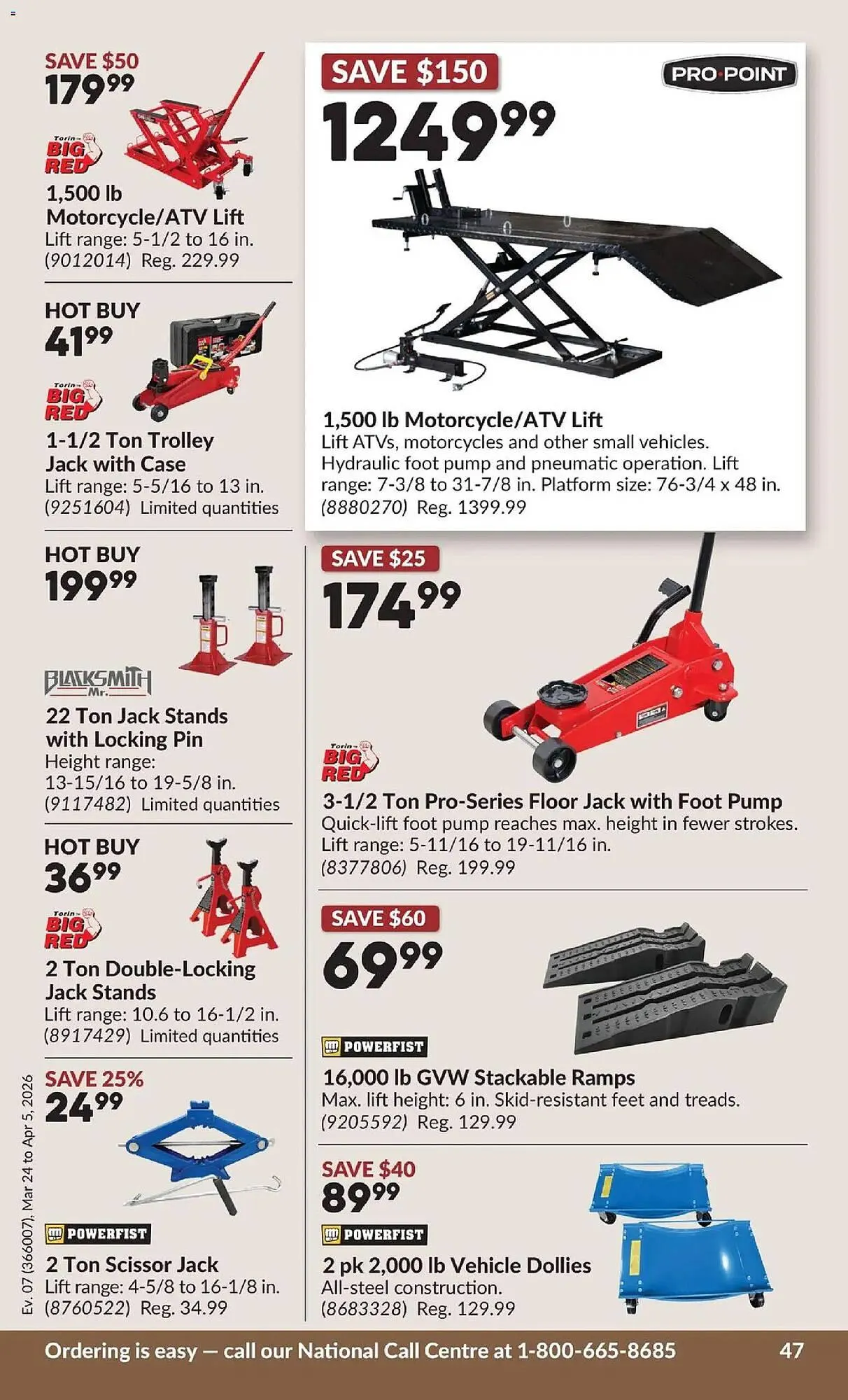 Princess Auto flyer from March 24 to April 6 2026 - flyer page 55