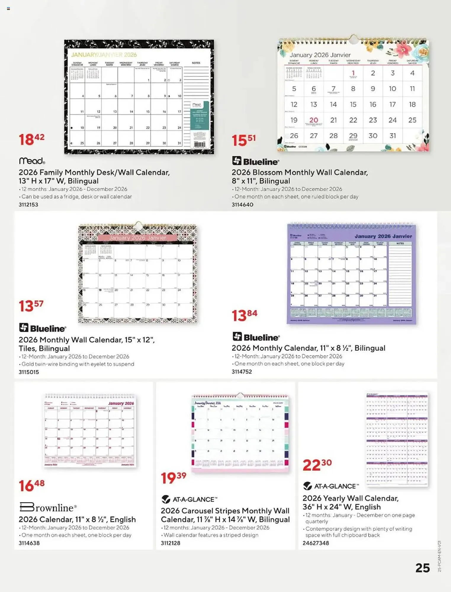 Staples flyer from August 15 to January 31 2026 - flyer page 25