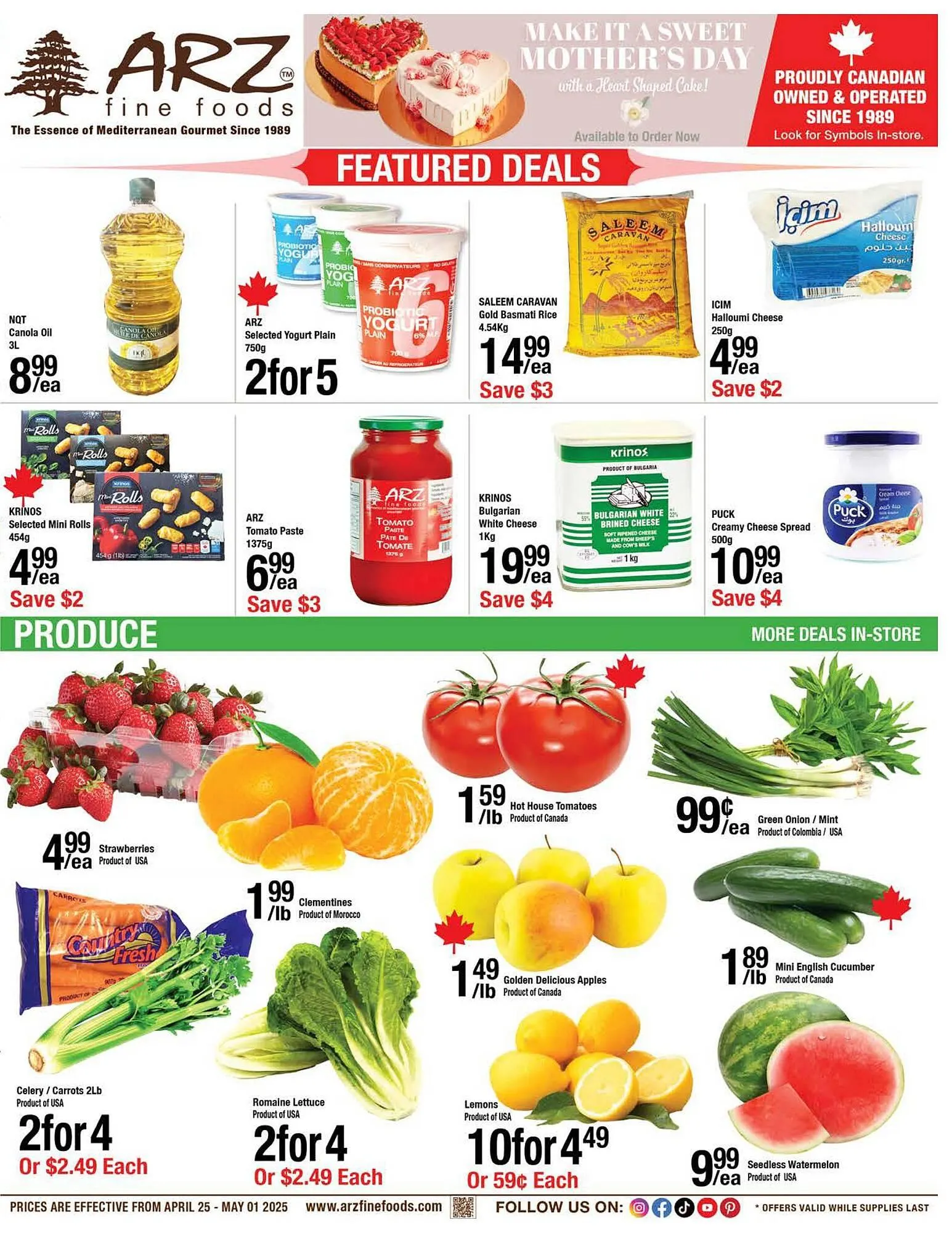Arz Fine Foods flyer - 1