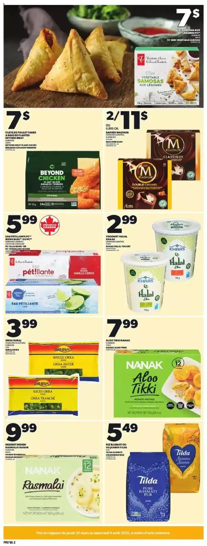 Wide range of offers from March 20 to April 9 2025 - flyer page 2