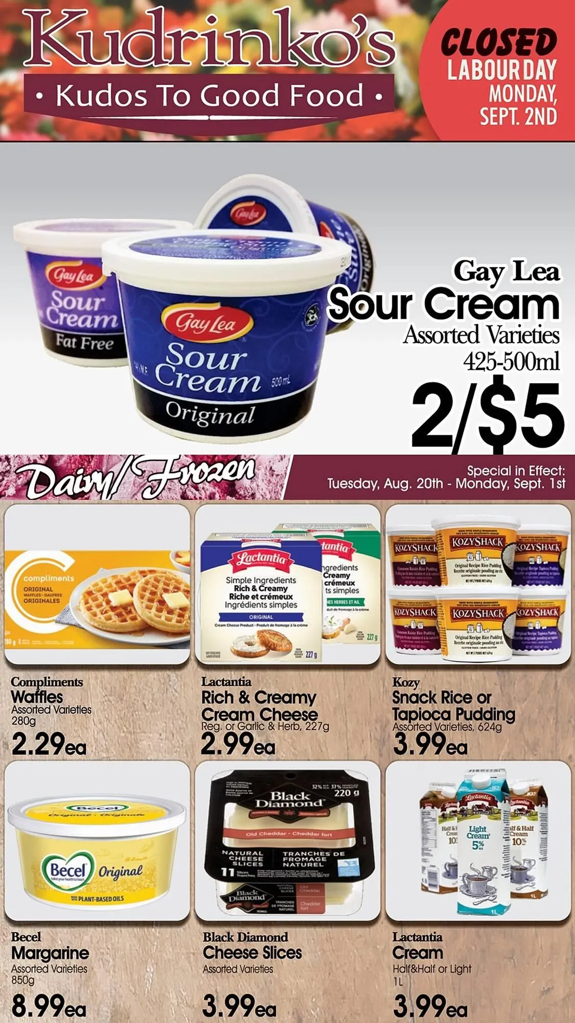 Kudrinko's flyer from August 22 to August 28 2024 - flyer page 6