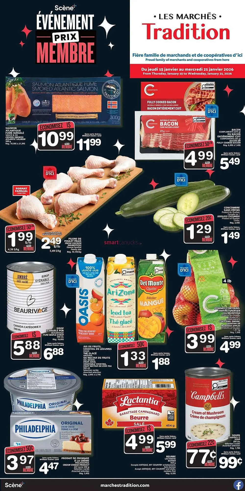 Marches Tradition flyer from January 15 to January 21 2026 - flyer page 1