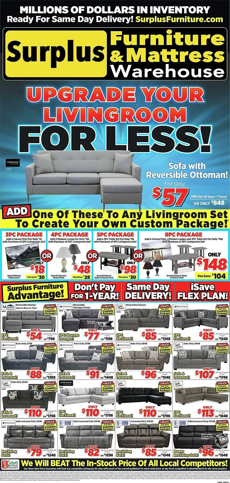 Surplus Furniture flyer - 1