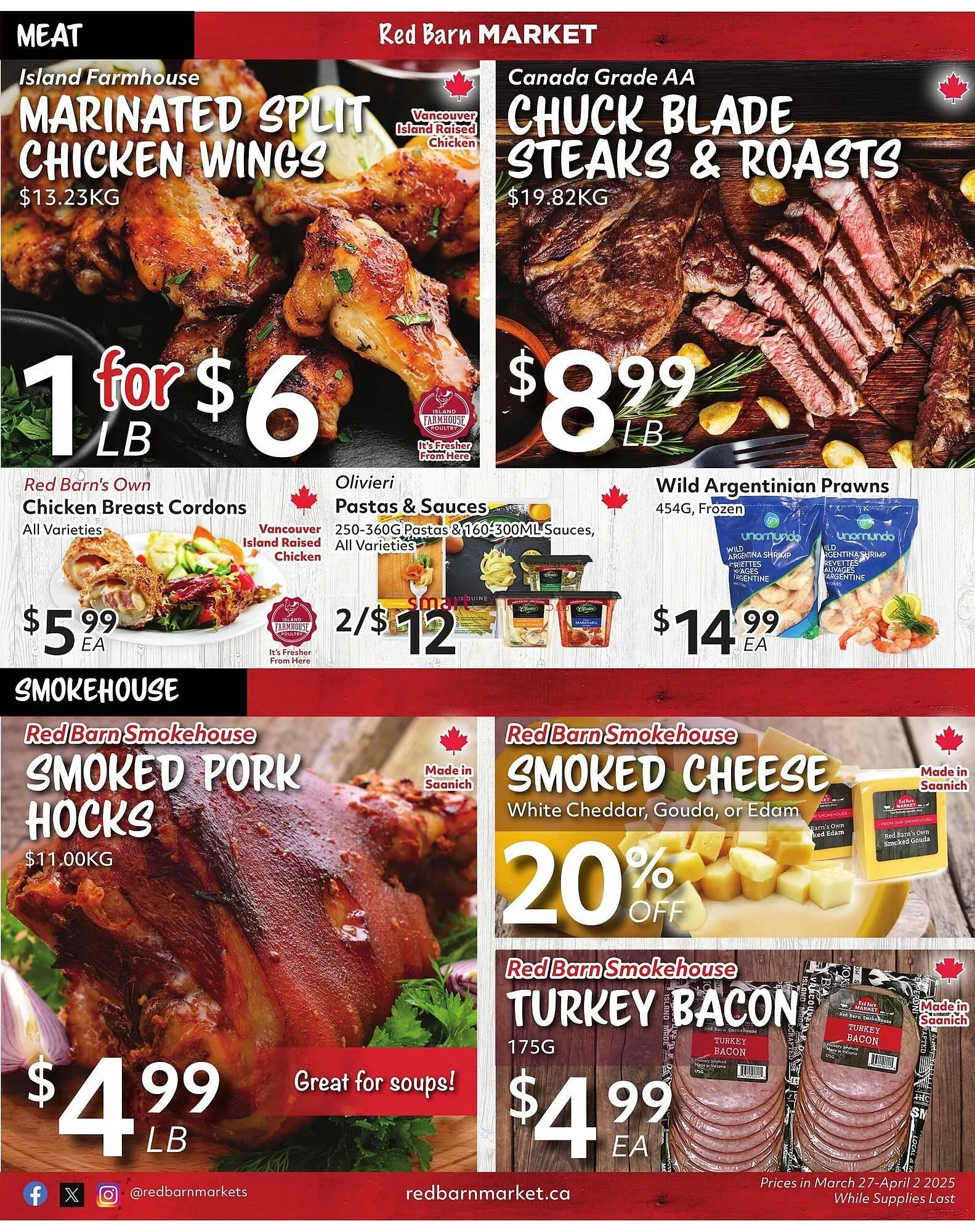 Red Barn Market flyer from March 27 to April 2 2025 - flyer page 4