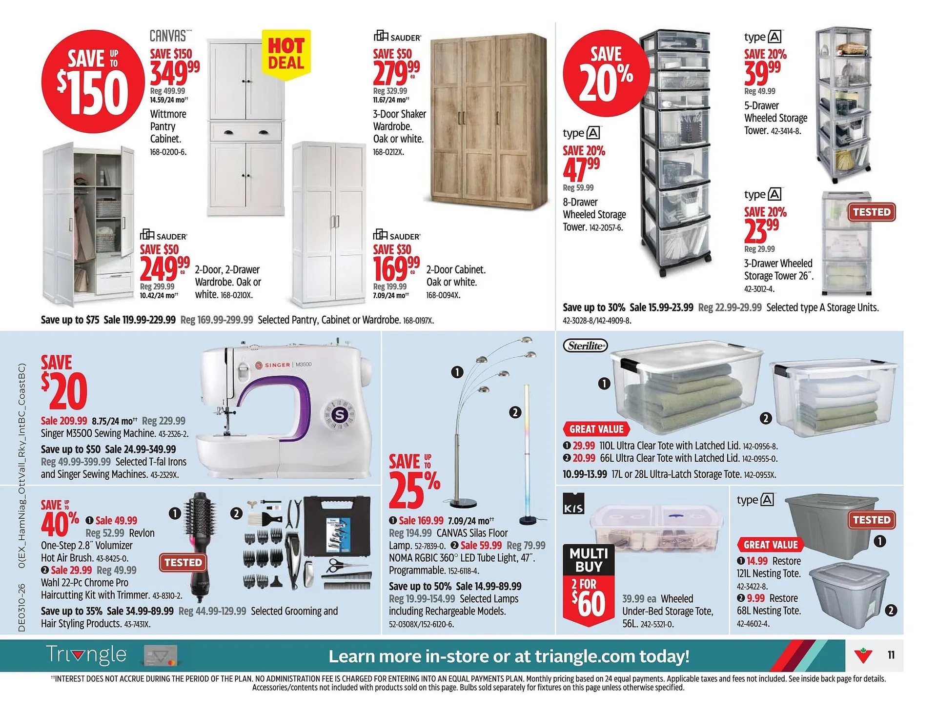 Canadian Tire flyer from March 6 to March 12 2026 - flyer page 11