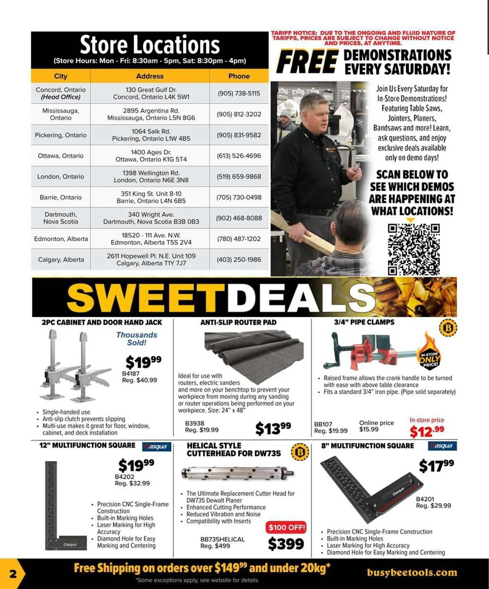 Busy Bee Tools flyer from April 5 to May 31 2025 - flyer page 2