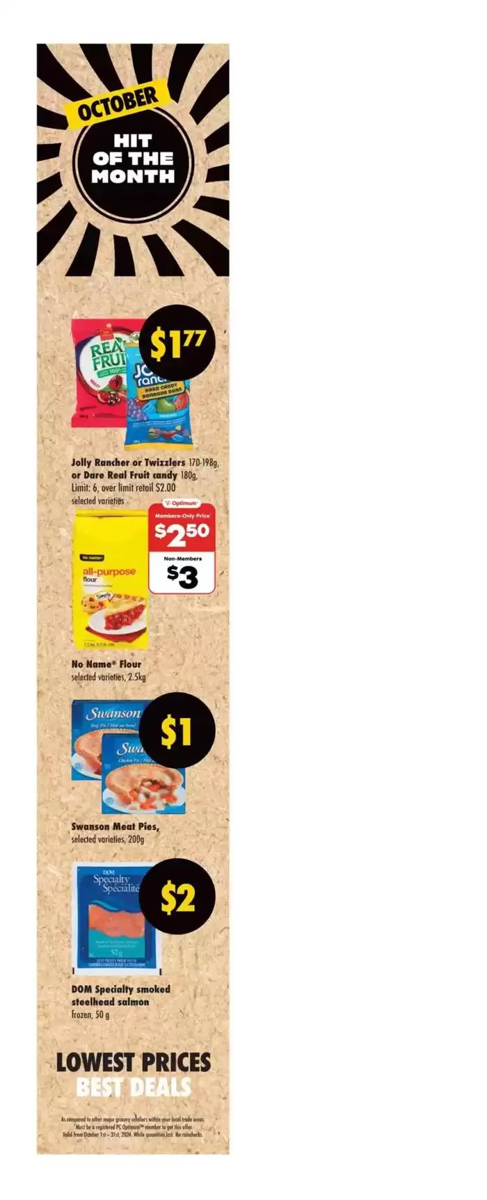 Current special promotions from October 10 to October 16 2024 - flyer page 4