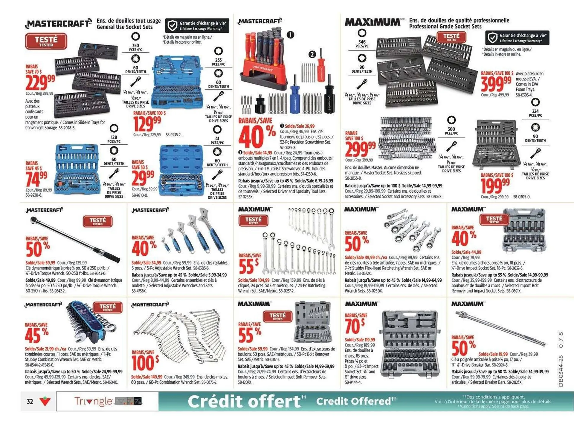 Canadian Tire flyer from October 23 to October 30 2025 - flyer page 40