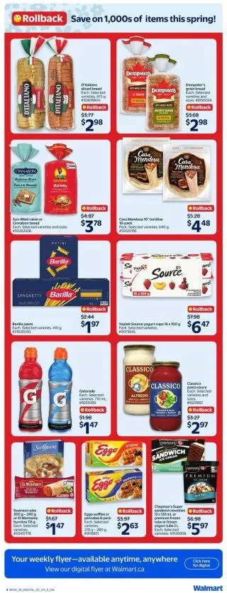 Walmart Flyer from April 2 to April 8 2026 - flyer page 15