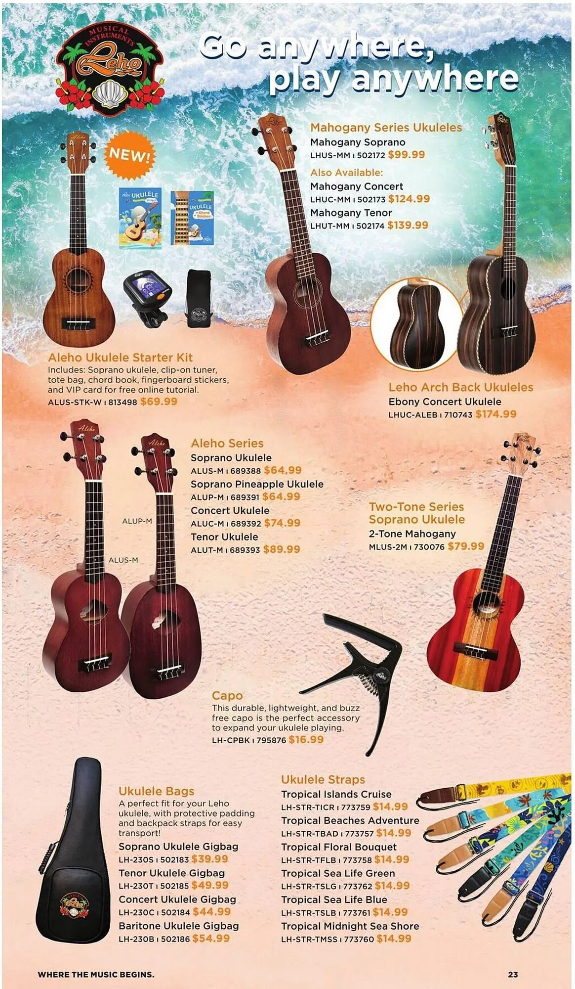 Long & McQuade flyer from October 9 to October 31 2025 - flyer page 23