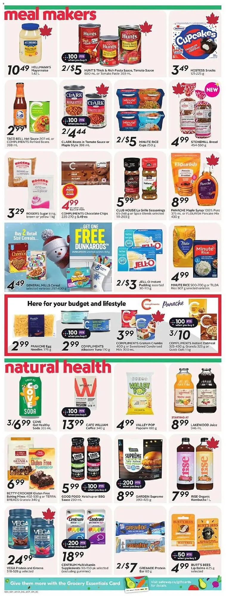 Safeway flyer from November 27 to November 30 2025 - flyer page 11