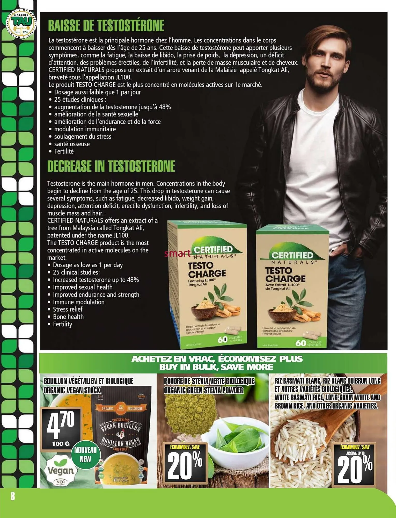 Marches Tau flyer from January 5 to February 1 2026 - flyer page 8