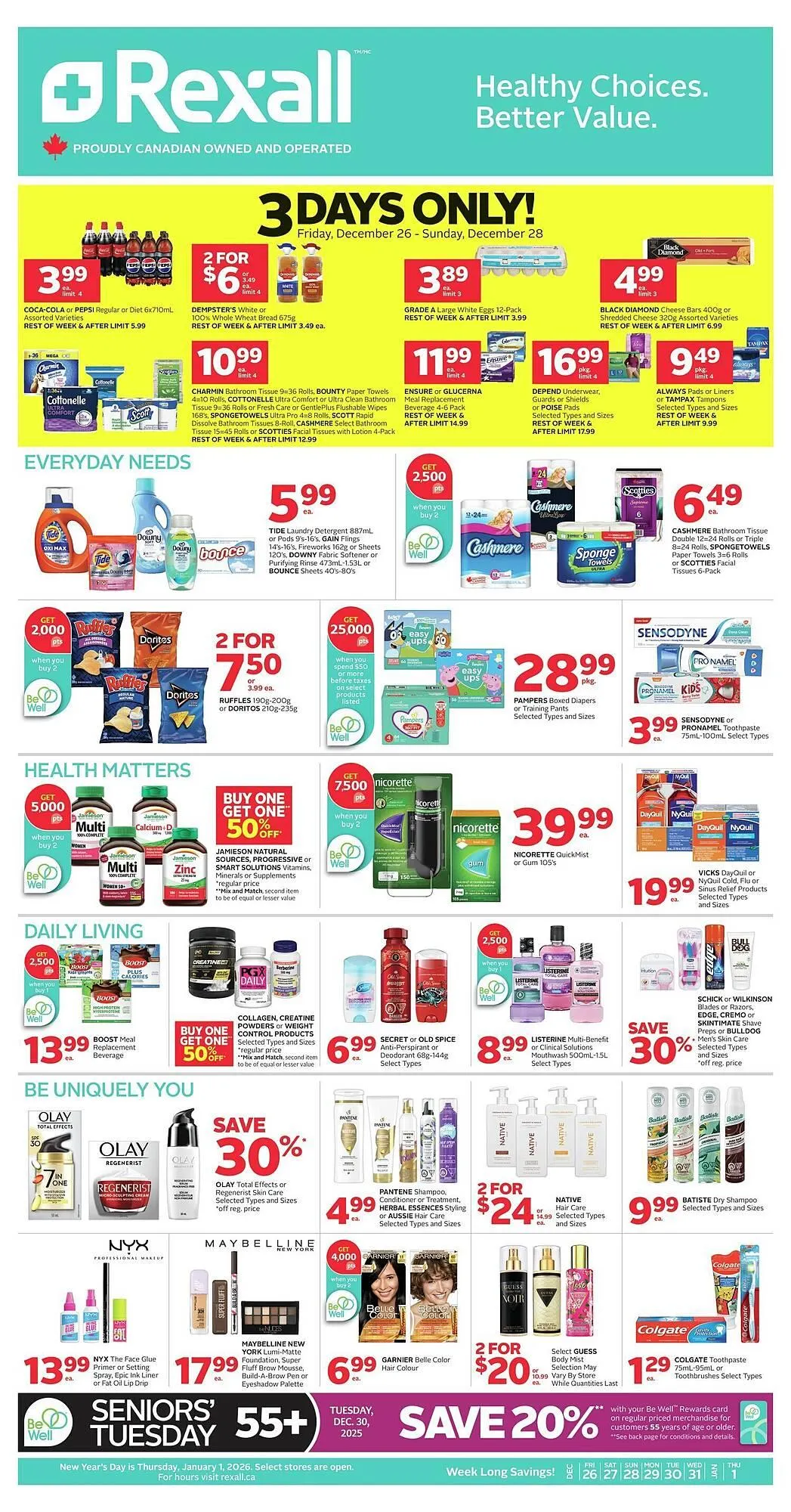 Rexall flyer from December 26 to January 2 2026 - flyer page 4