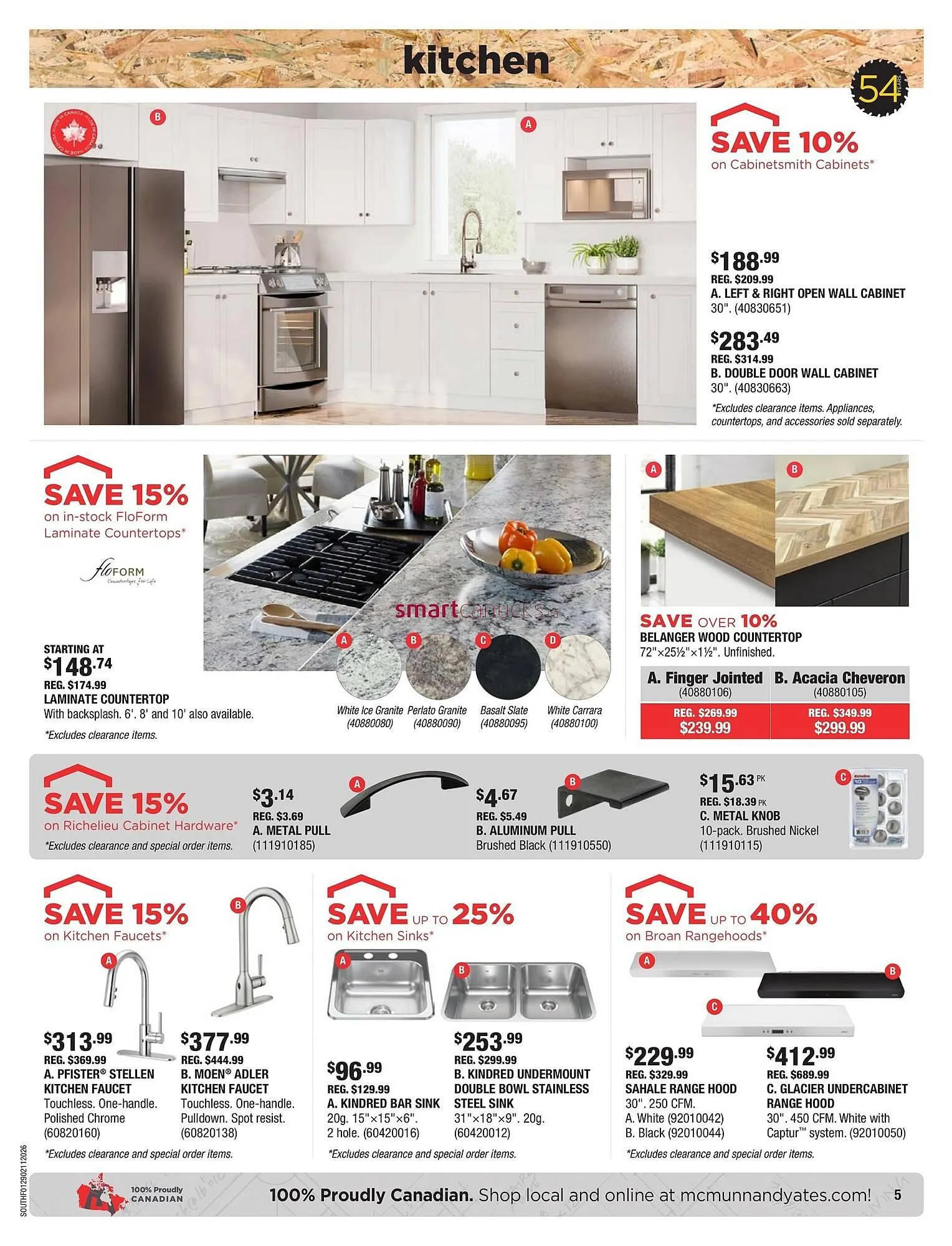 McMunn & Yates Building Supplies flyer from January 29 to February 11 2026 - flyer page 5