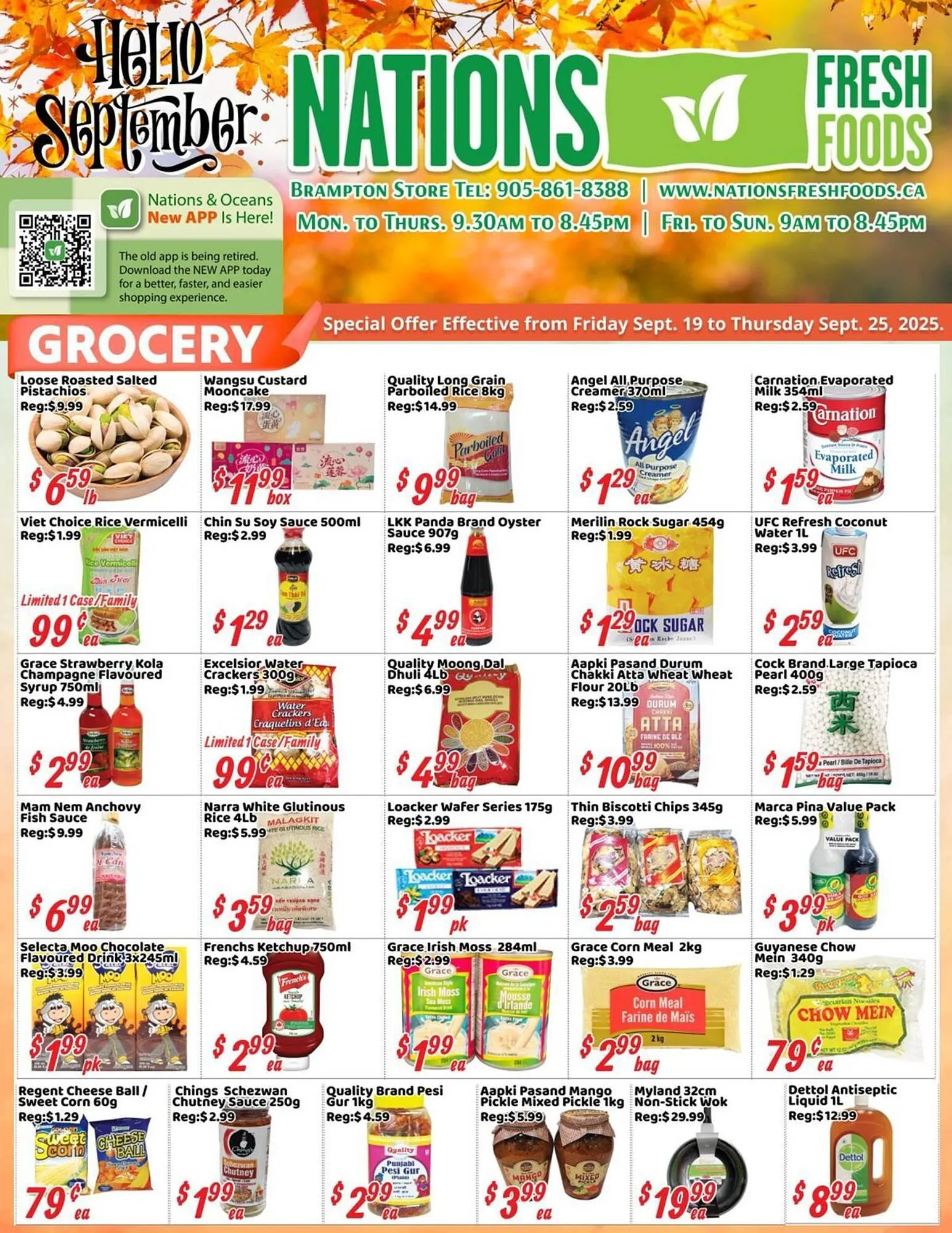 Nations Fresh Foods flyer from September 19 to September 25 2025 - flyer page 1