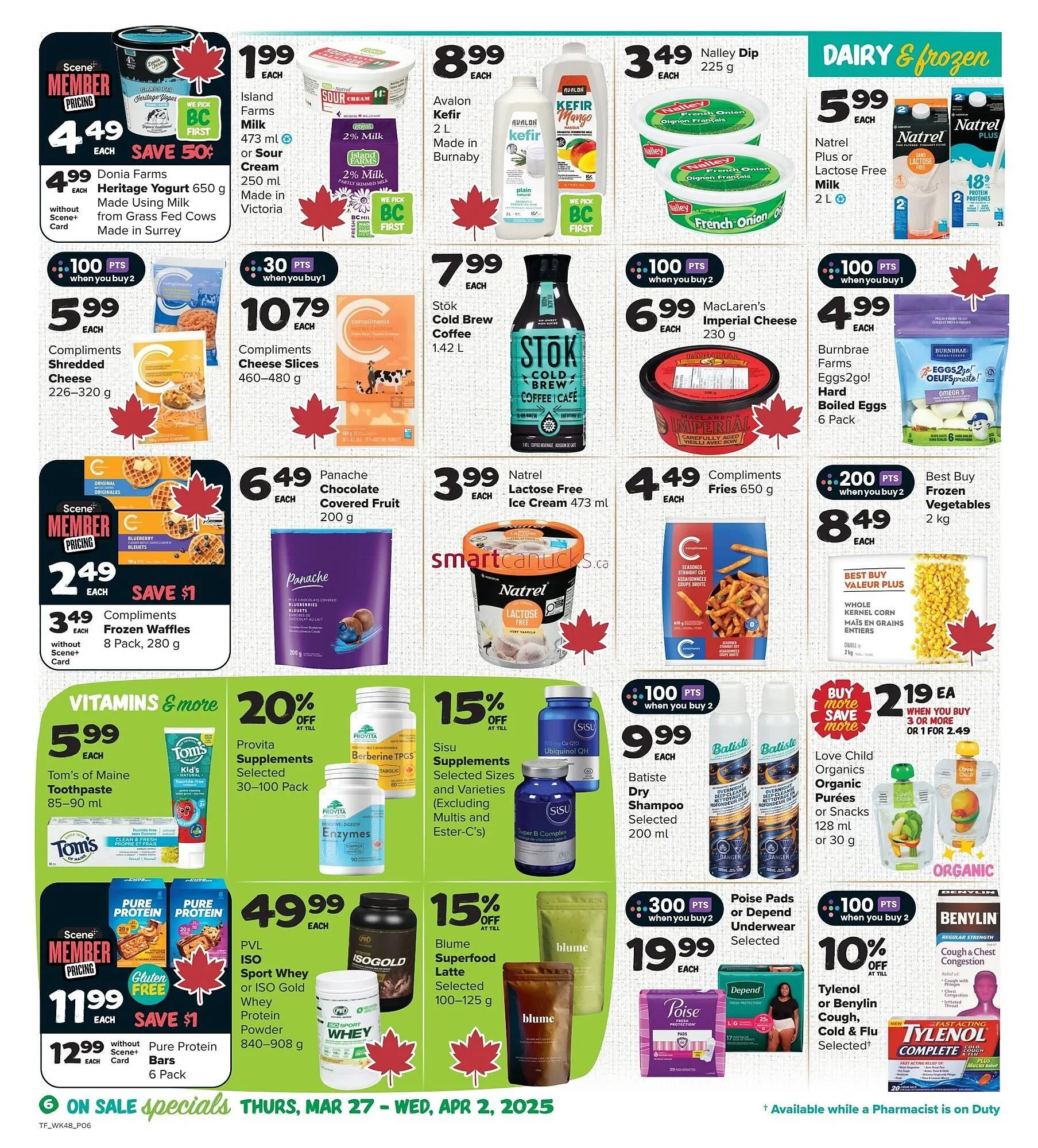 Thrifty Foods flyer from March 27 to April 2 2025 - flyer page 7