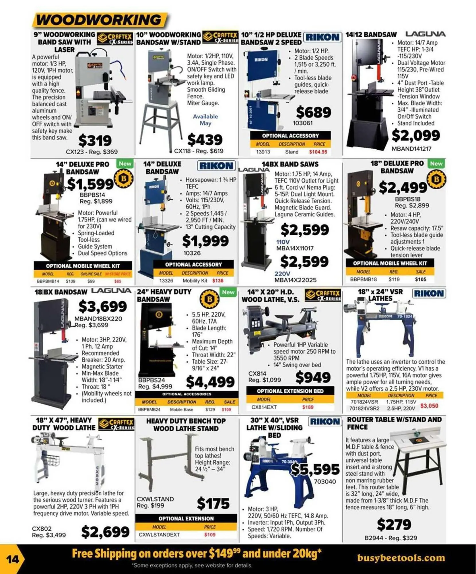 Busy Bee Tools flyer from April 5 to May 31 2025 - flyer page 14
