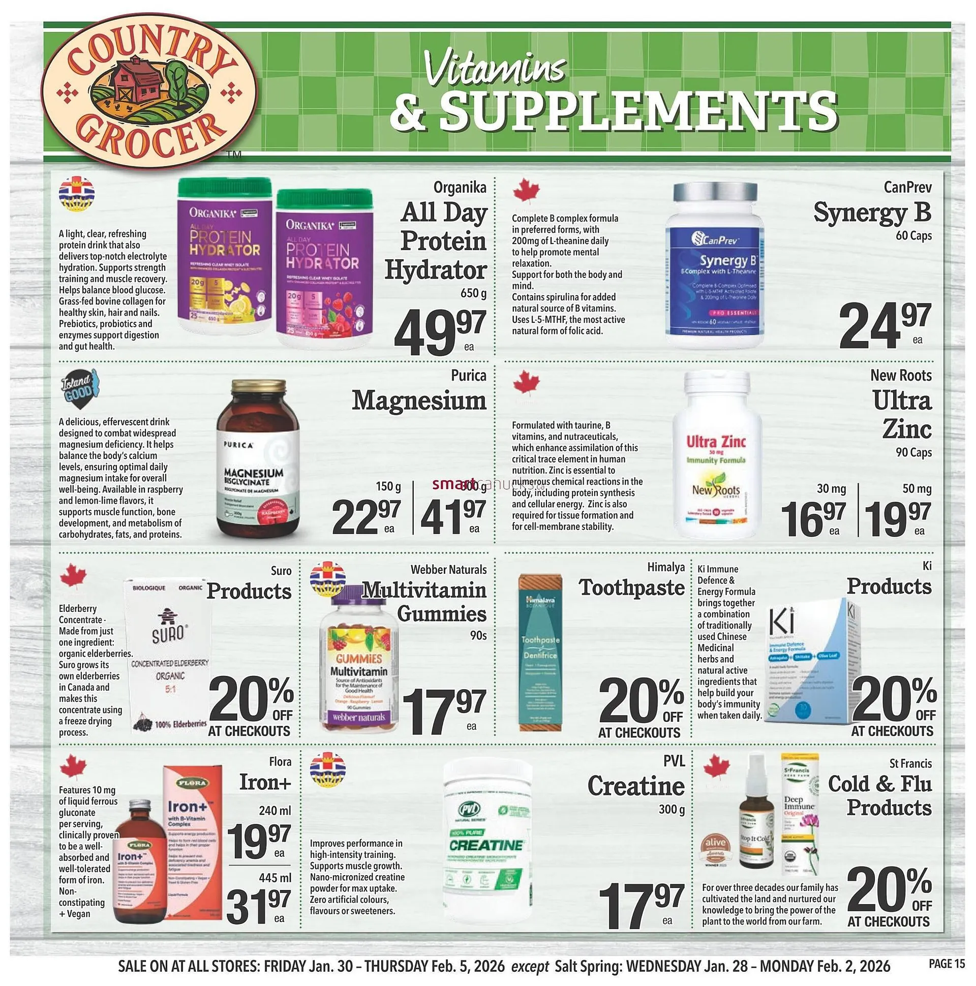 Country Grocer flyer from January 30 to February 5 2026 - flyer page 15