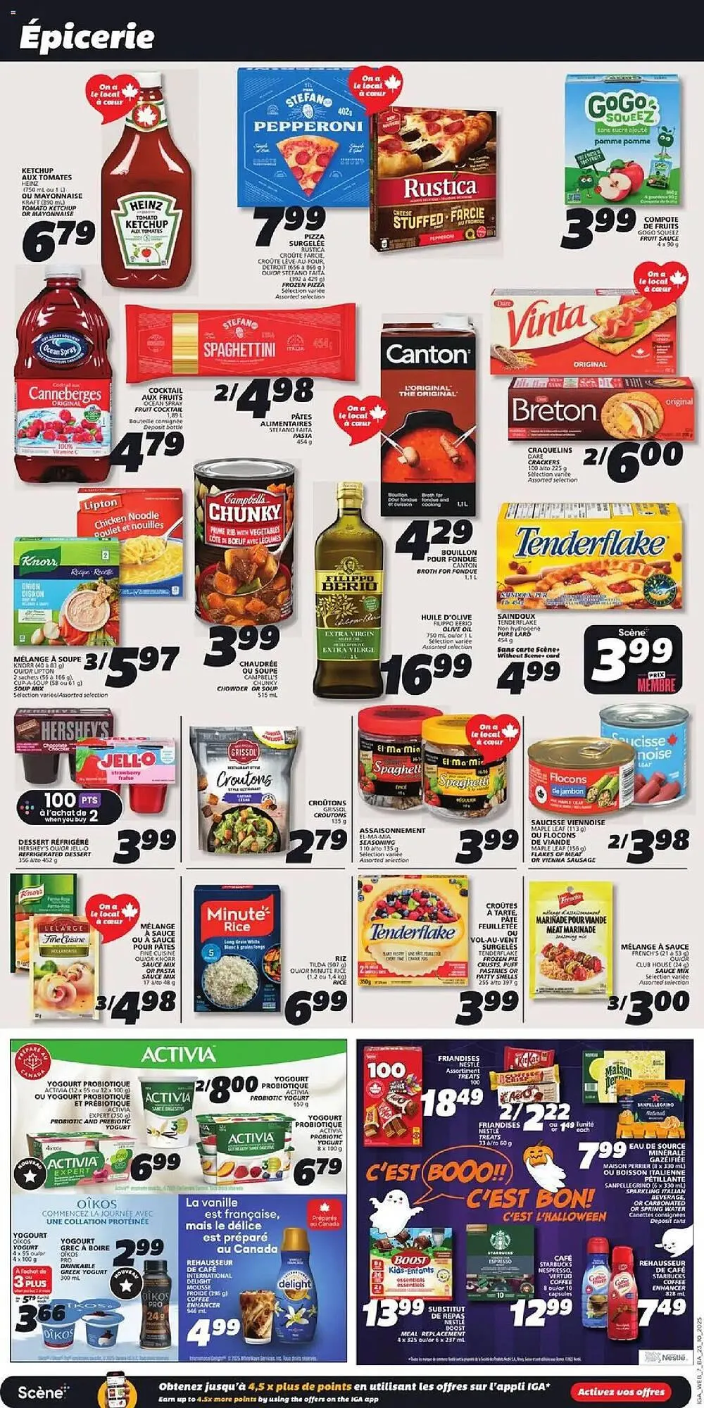 IGA flyer from October 23 to October 29 2025 - flyer page 9