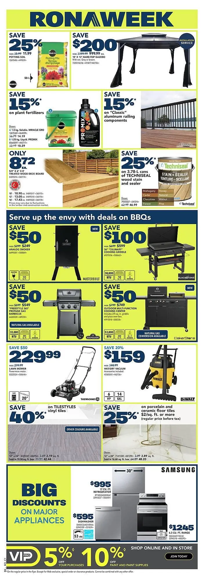 RONA flyer from April 3 to April 17 2025 - flyer page 2