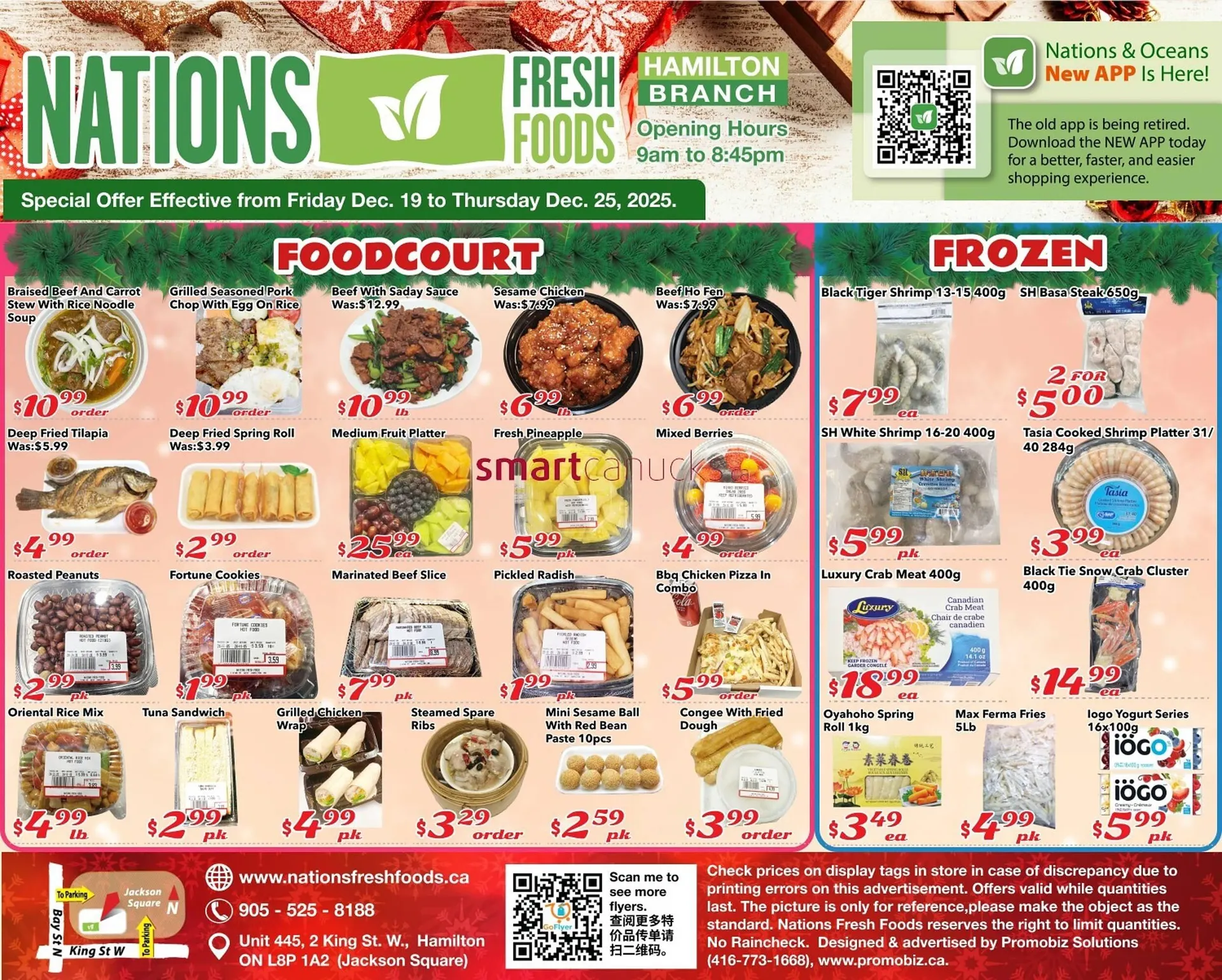 Nations Fresh Foods flyer from December 19 to December 25 2025 - flyer page 1