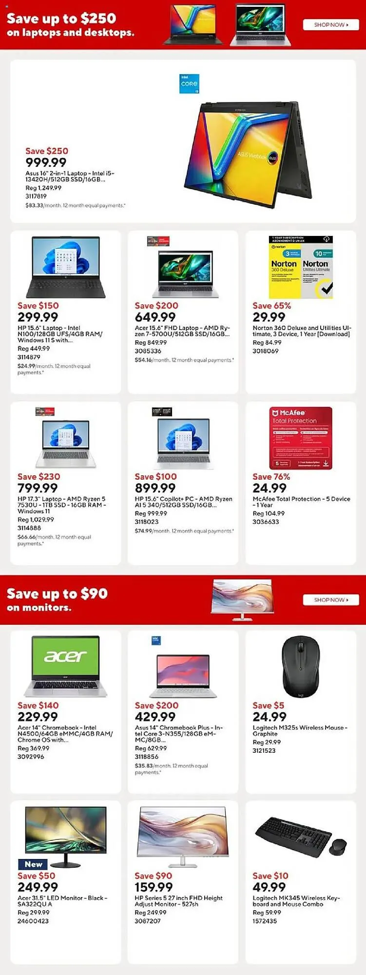 Staples flyer from August 1 to August 8 2025 - flyer page 8